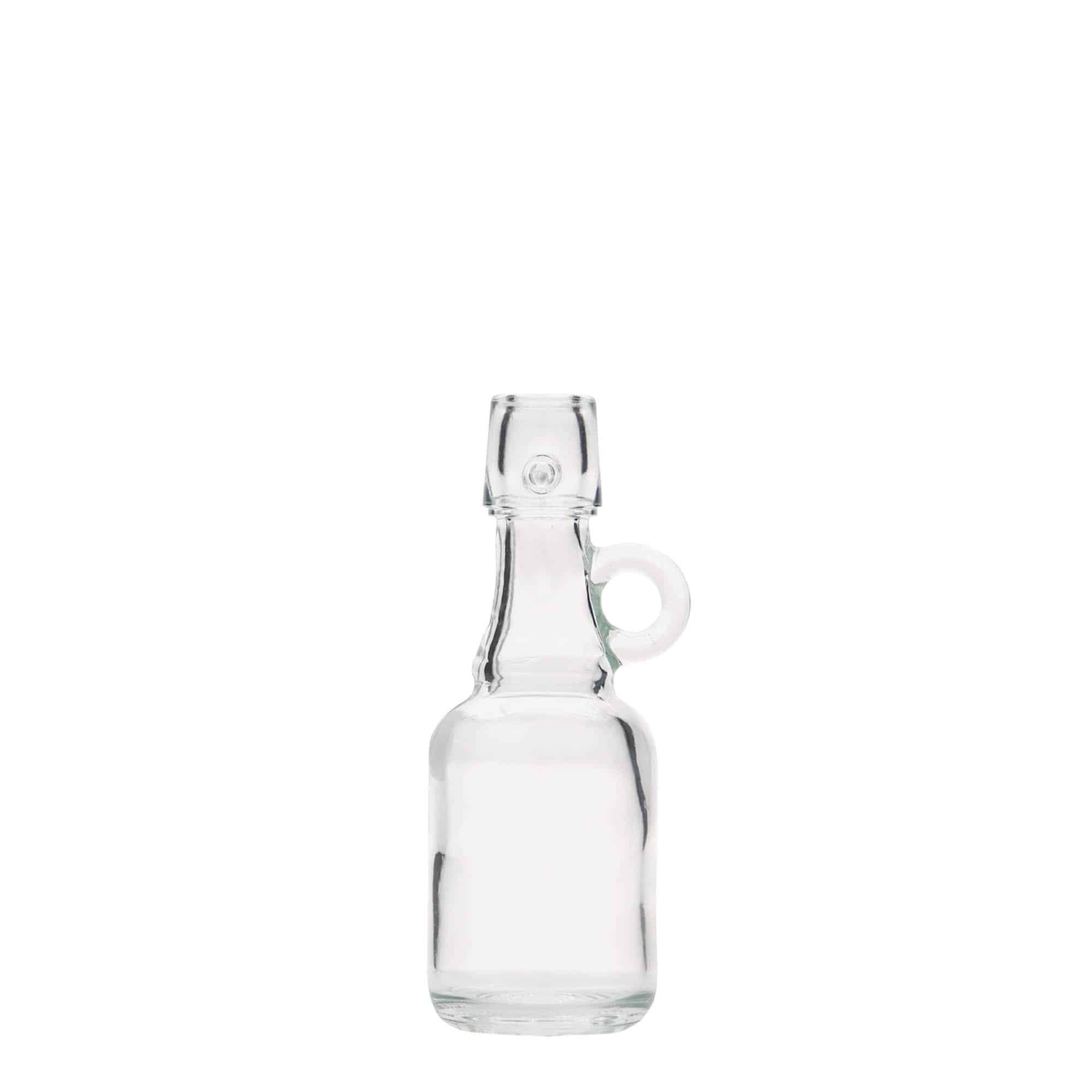 40 ml sklená fľaša „Santos“, hrdlo: strmeňový uzáver 40 ml sklená fľaša „Santos“, hrdlo: strmeňový uzáver