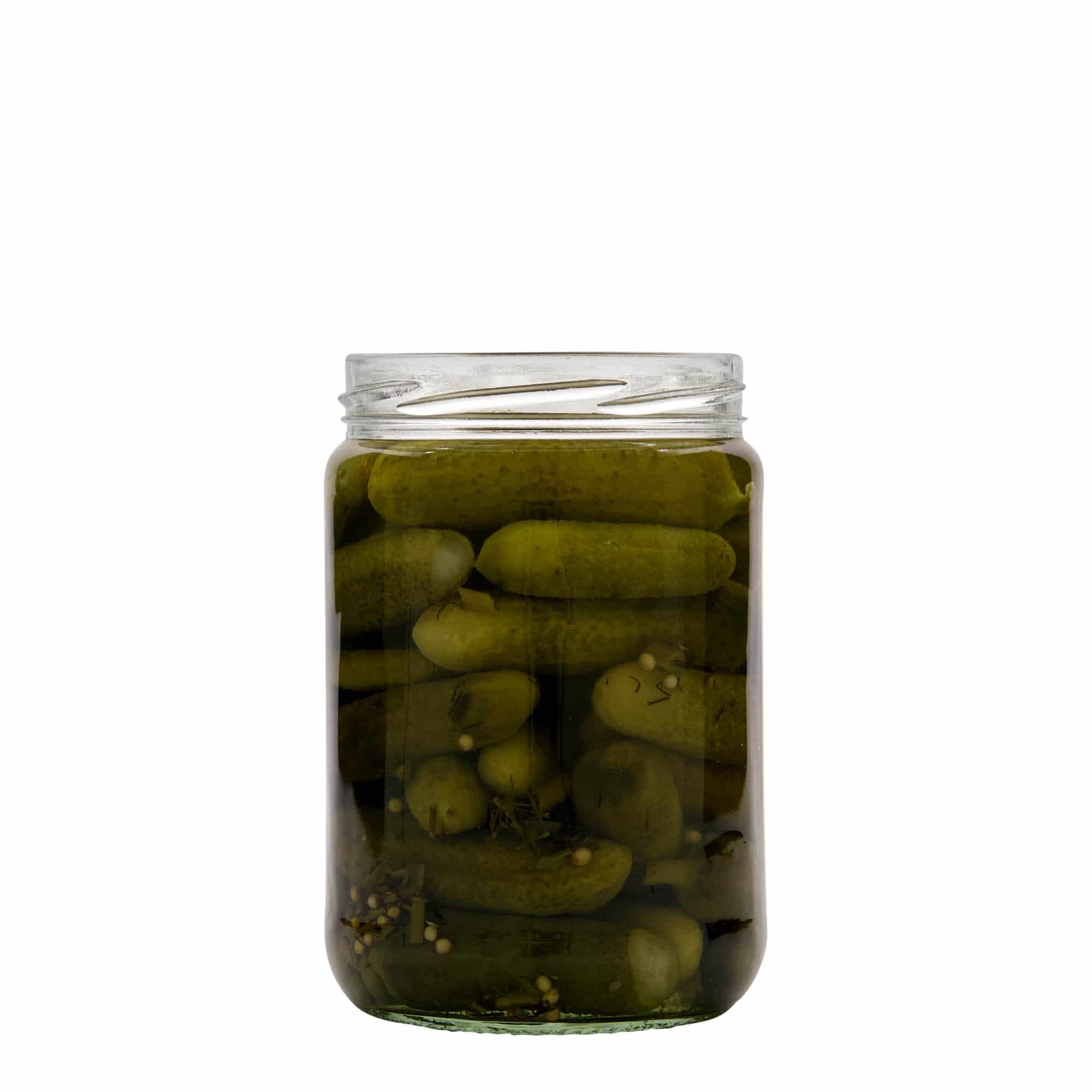 580 ml konzervový pohár, hrdlo: twist off (TO 82)