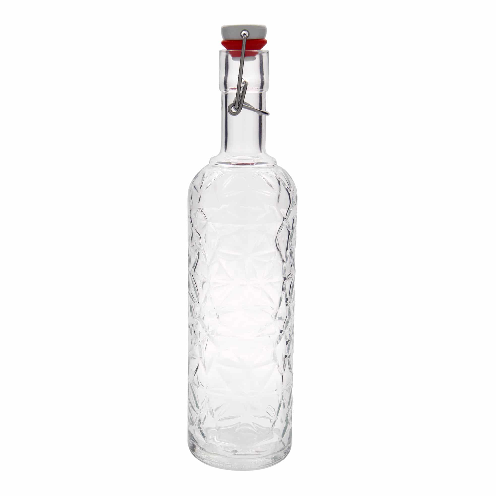 1 000 ml sklená fľaša „Oriente“, hrdlo: strmeňový uzáver