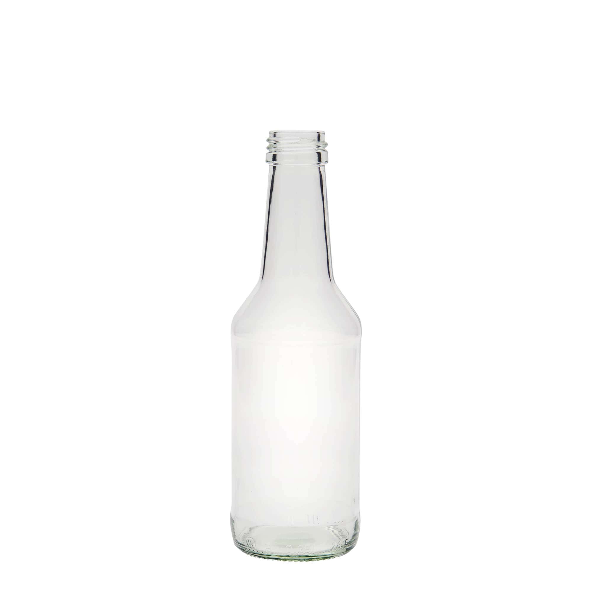 250 ml sklenená fľaša 'Nils', hrdlo: PP 28