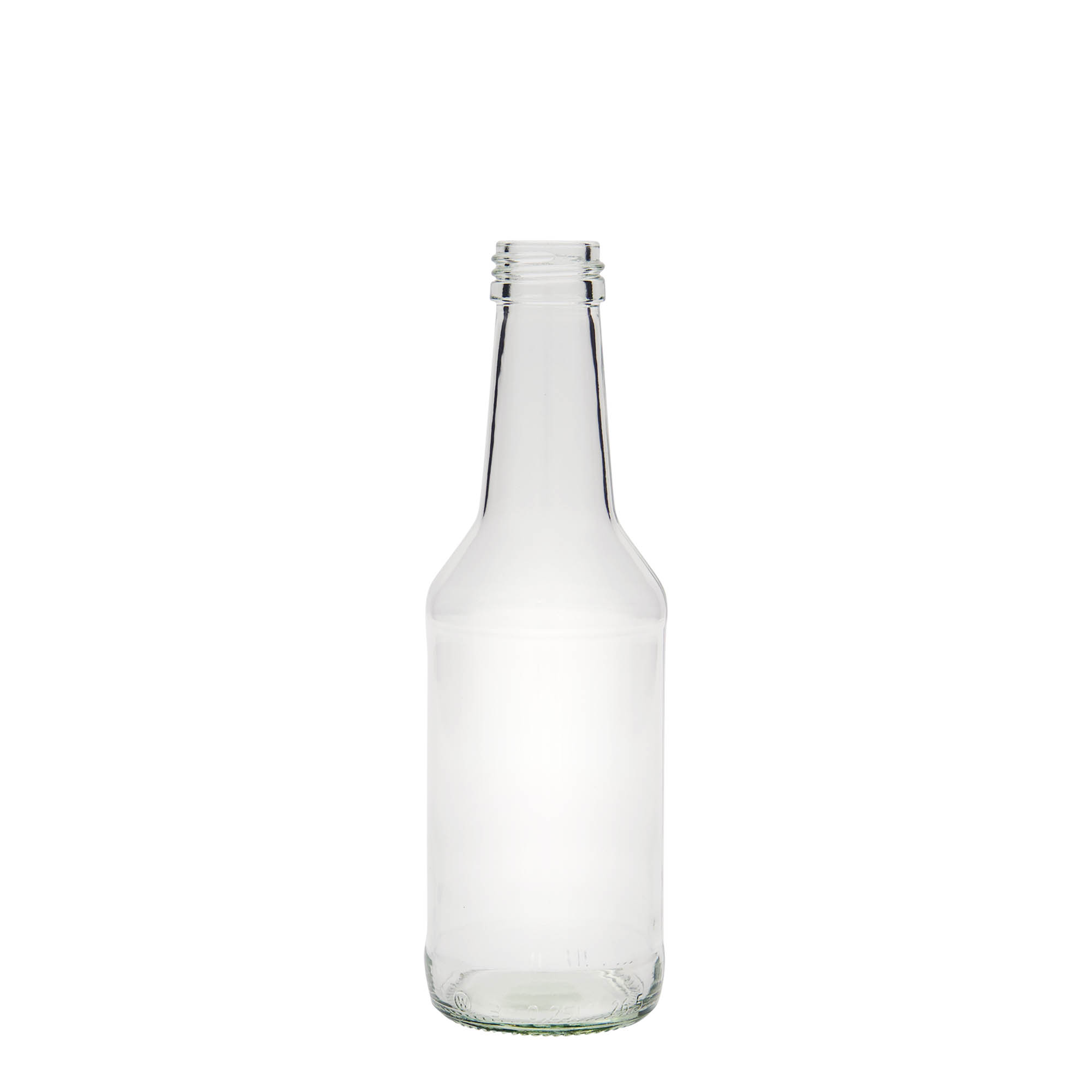 250 ml sklenená fľaša 'Nils', hrdlo: PP 28