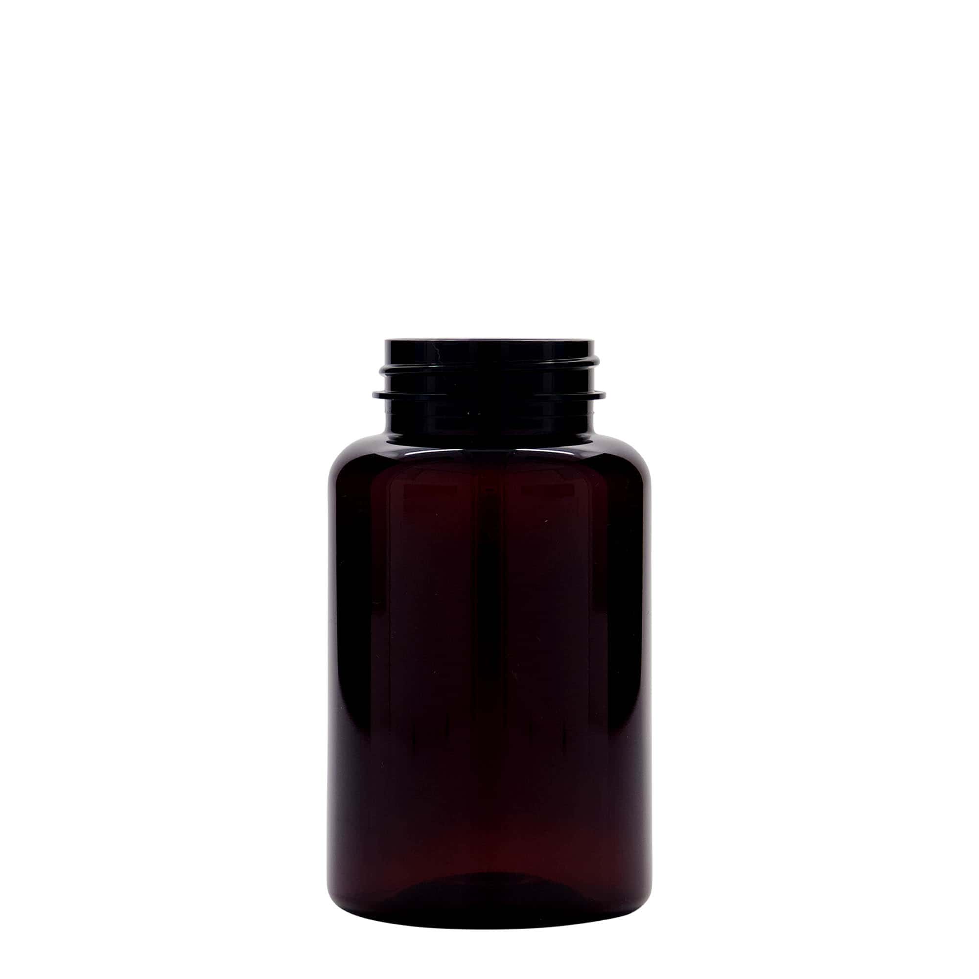 250 ml PET Packer, plast, hnedá farba, hrdlo: GPI 45/400 250 ml PET Packer, plast, hnedá farba, hrdlo: GPI 45/400