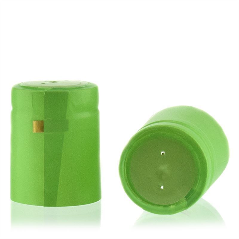 Plastové puzdro 32 x 41, PVC plast, lipovozelená farba