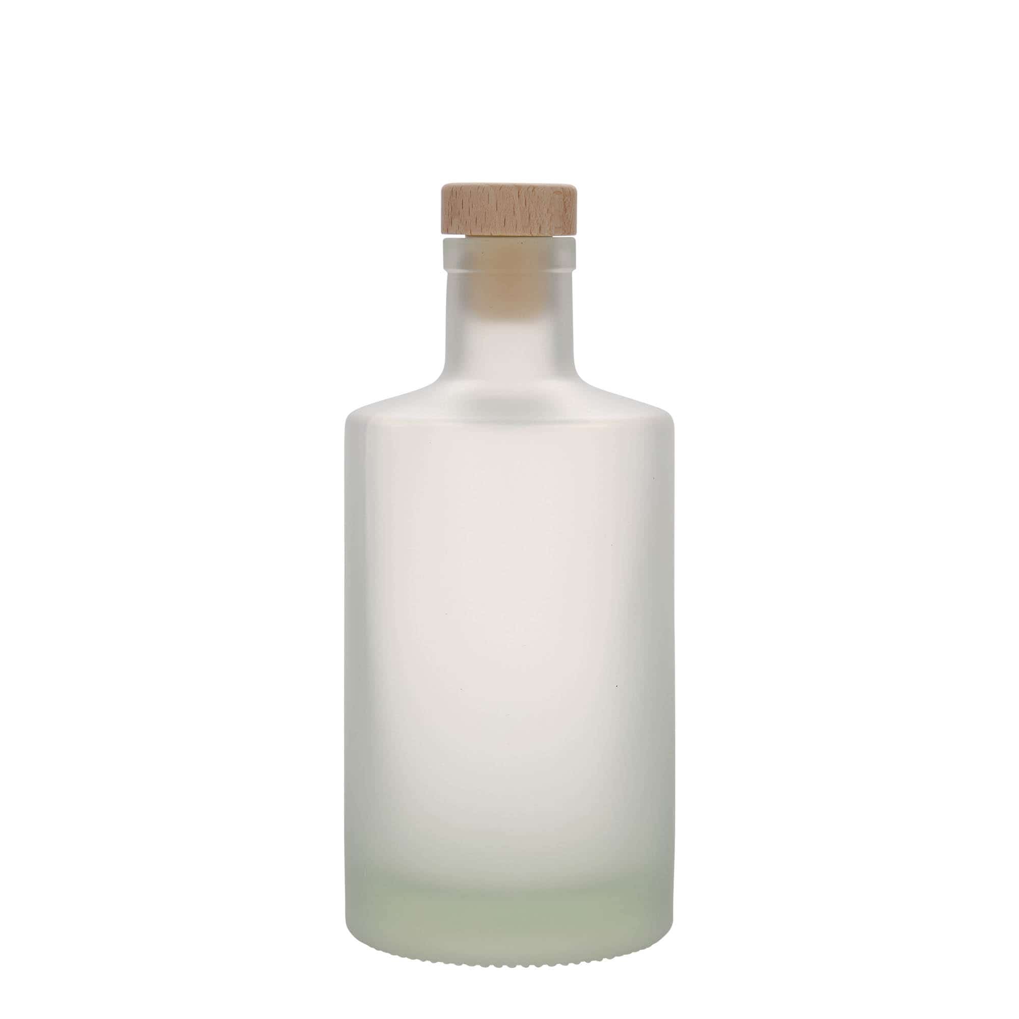 500 ml sklená fľaša „Caroline“, ľadová, hrdlo: korok