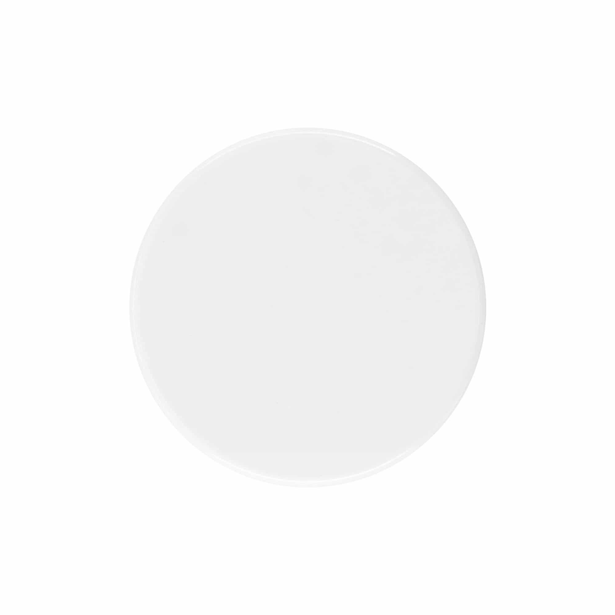 Skrutkovací uzáver pre 50 ml „Beauty“, HPM plast, biela farba