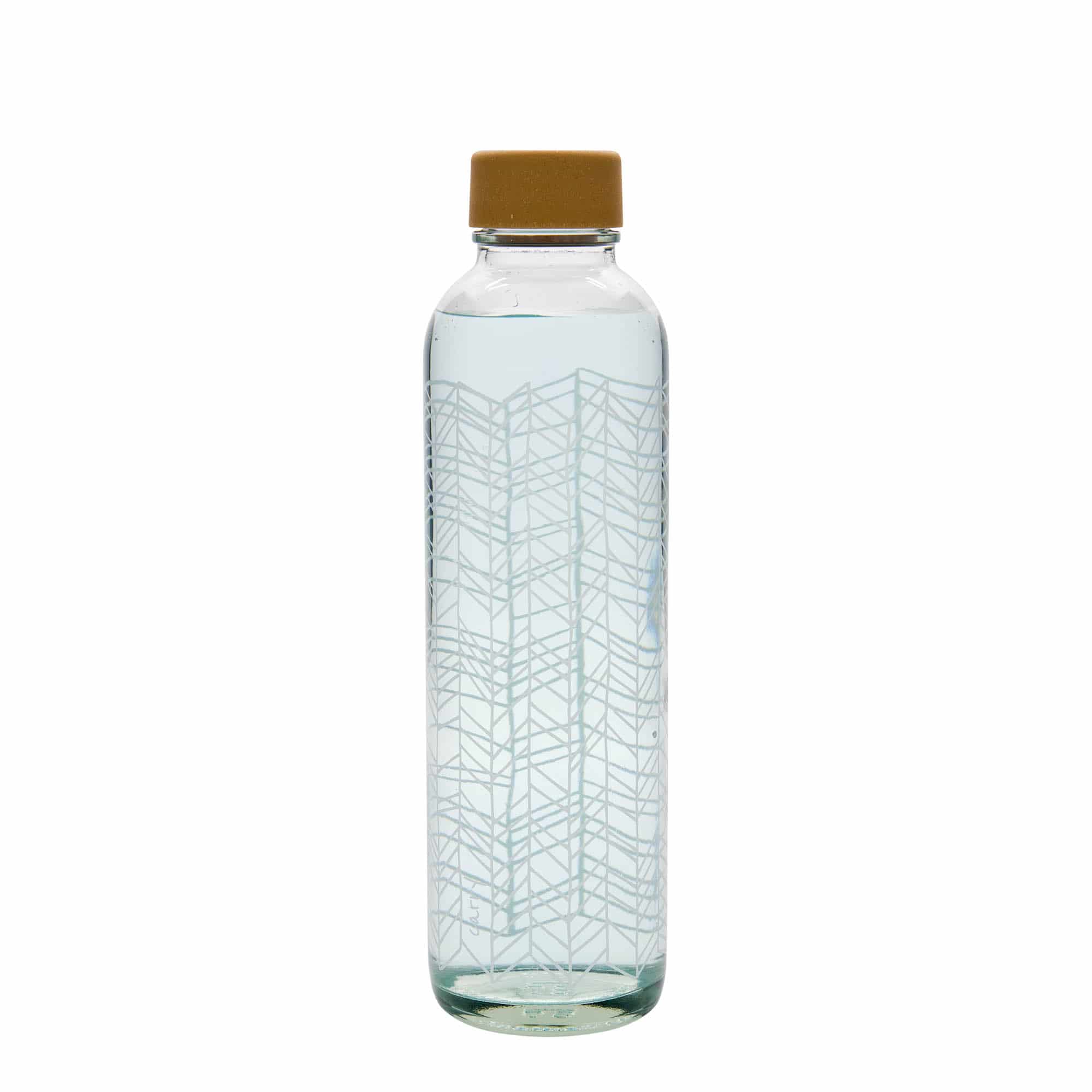 700 ml fľaša na pitie CARRY Bottle 'Štruktúra života', uzáver: skrutkovací