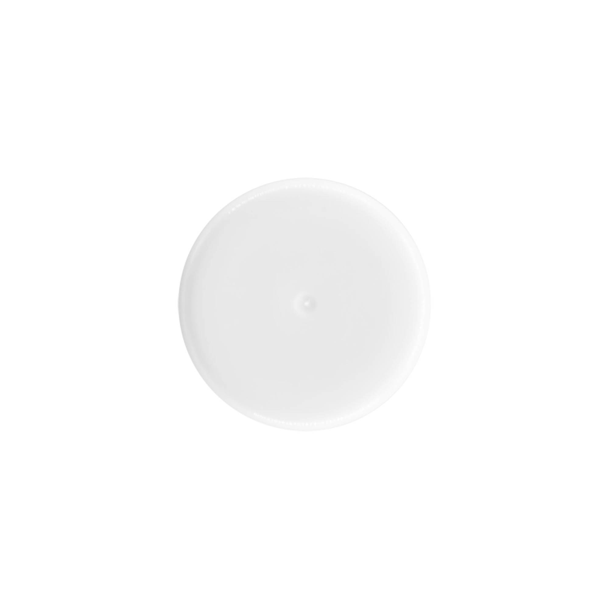 Krytka pre 50 ml roll-on fľašu, PP plast, biela, pre hrdlo: závitové uzáver