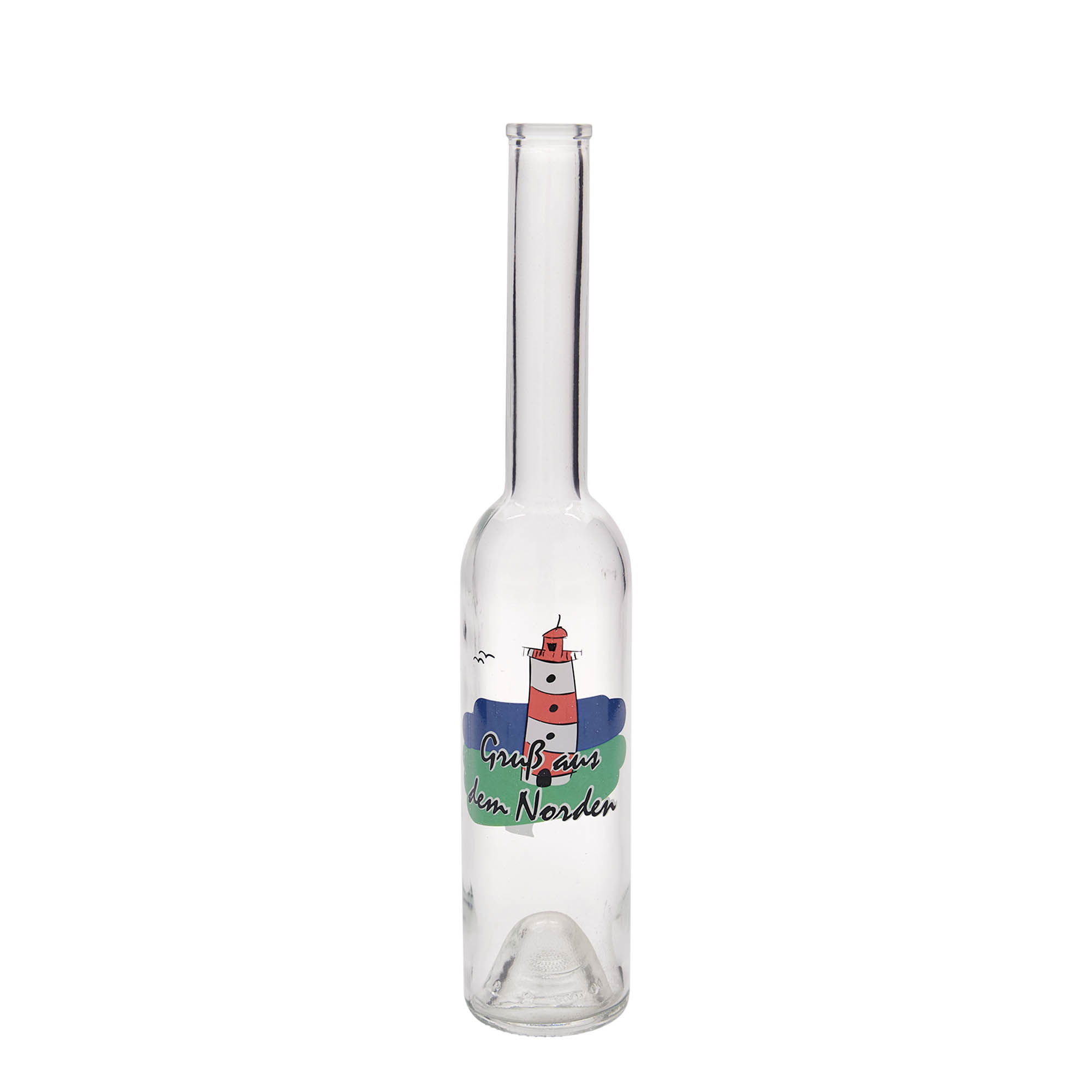 350 ml sklenená fľaša 'Opera', motív: Sever, hrdlo: korok 350 ml sklenená fľaša 'Opera', motív: Sever, hrdlo: korok