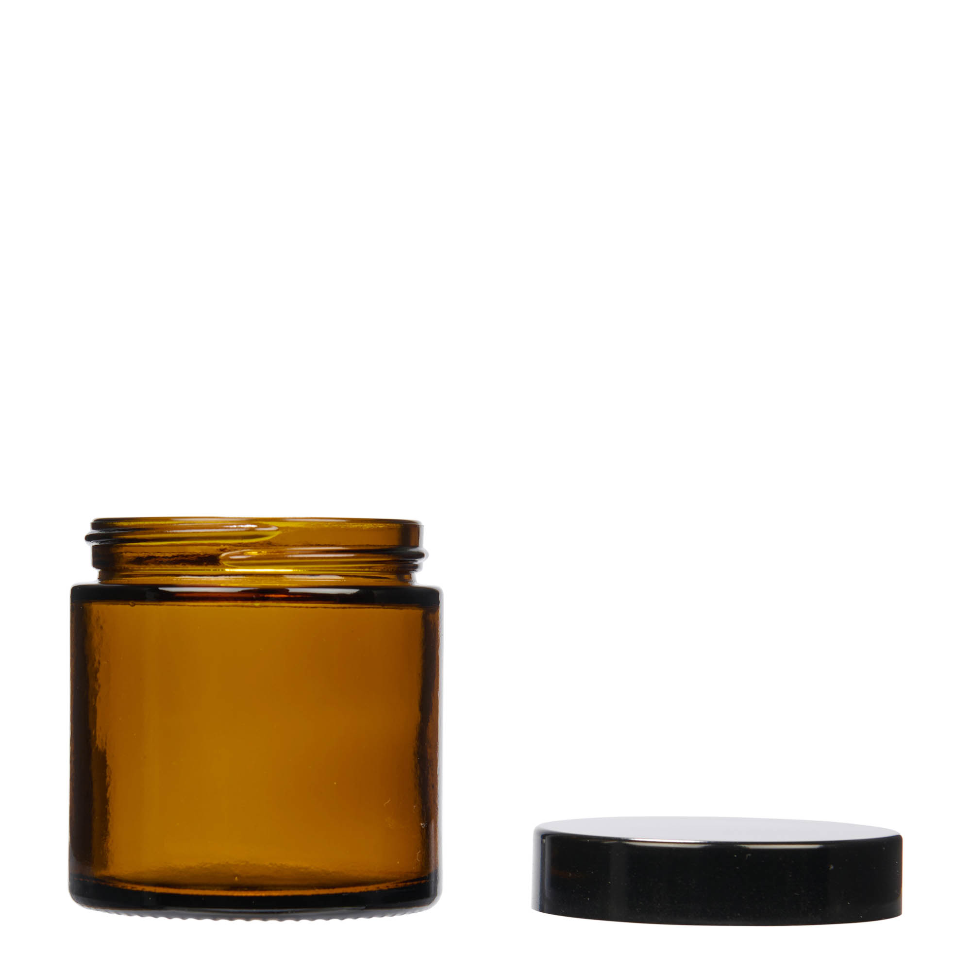 120 ml téglik 'Brown Line', sklo, hnedý, hrdlo: závitové uzáver 120 ml téglik 'Brown Line', sklo, hnedý, hrdlo: závitové uzáver
