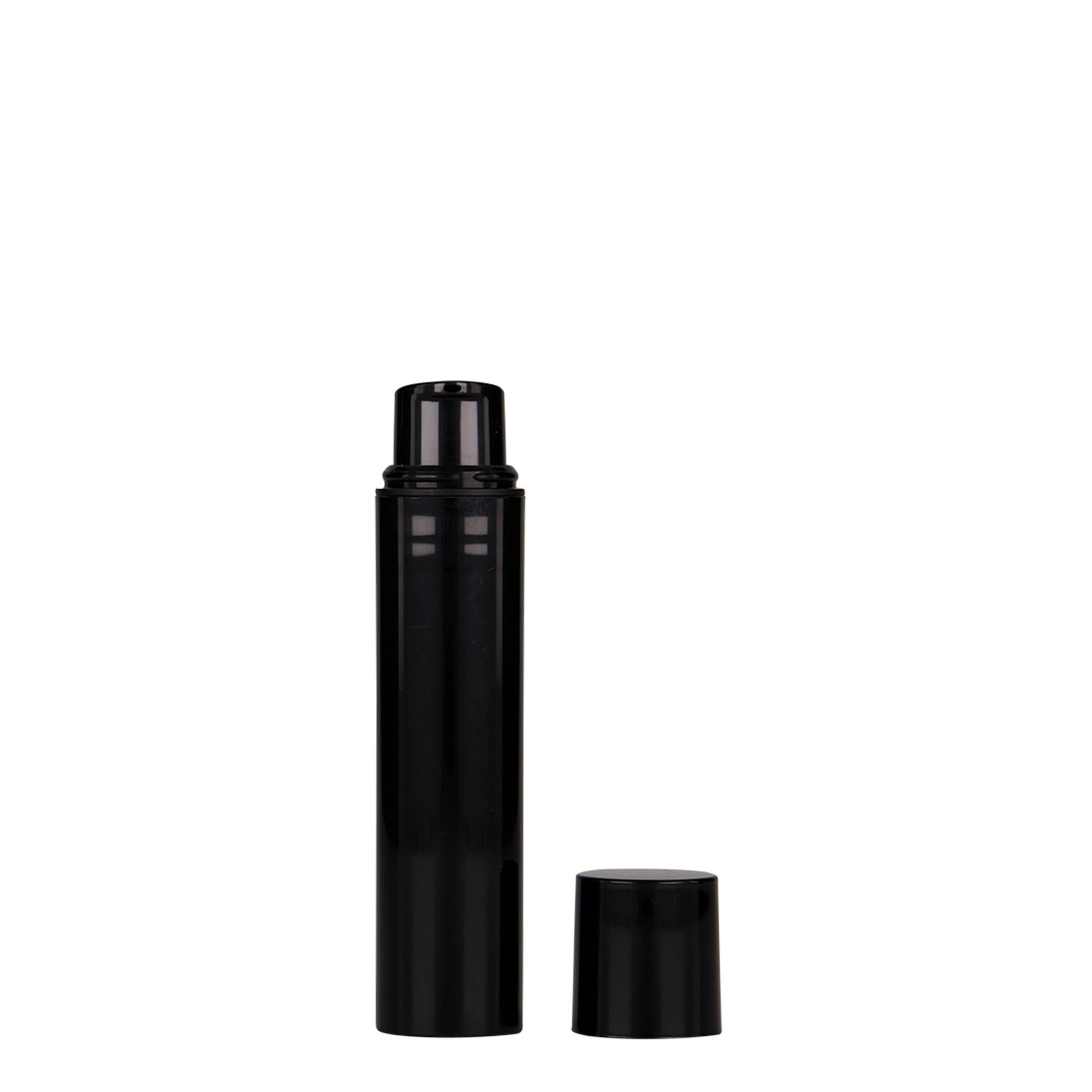 15 ml airless dávkovač 'Nano', PP-plast, čierny