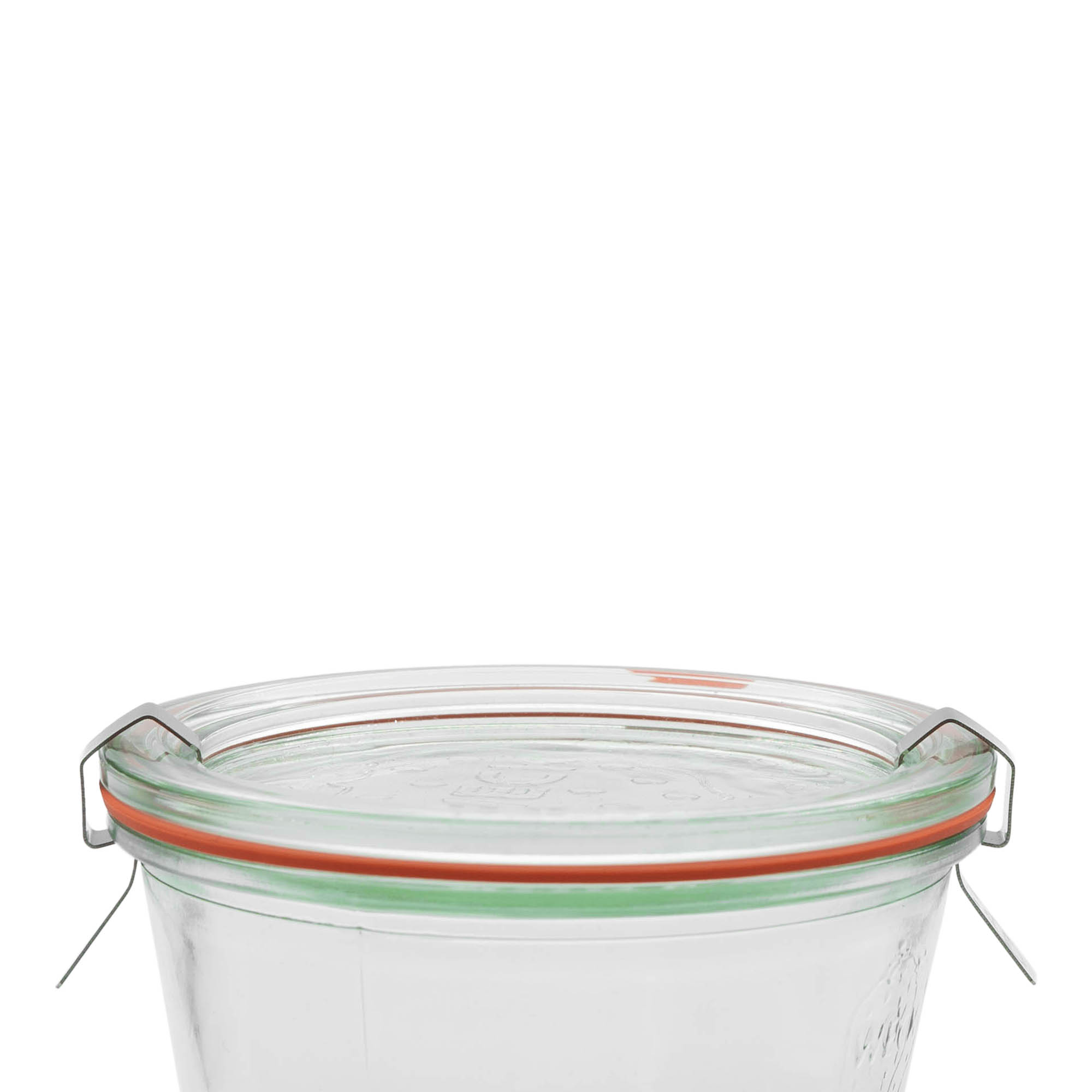 WECK-spona #, nerezová oceľ, strieborná