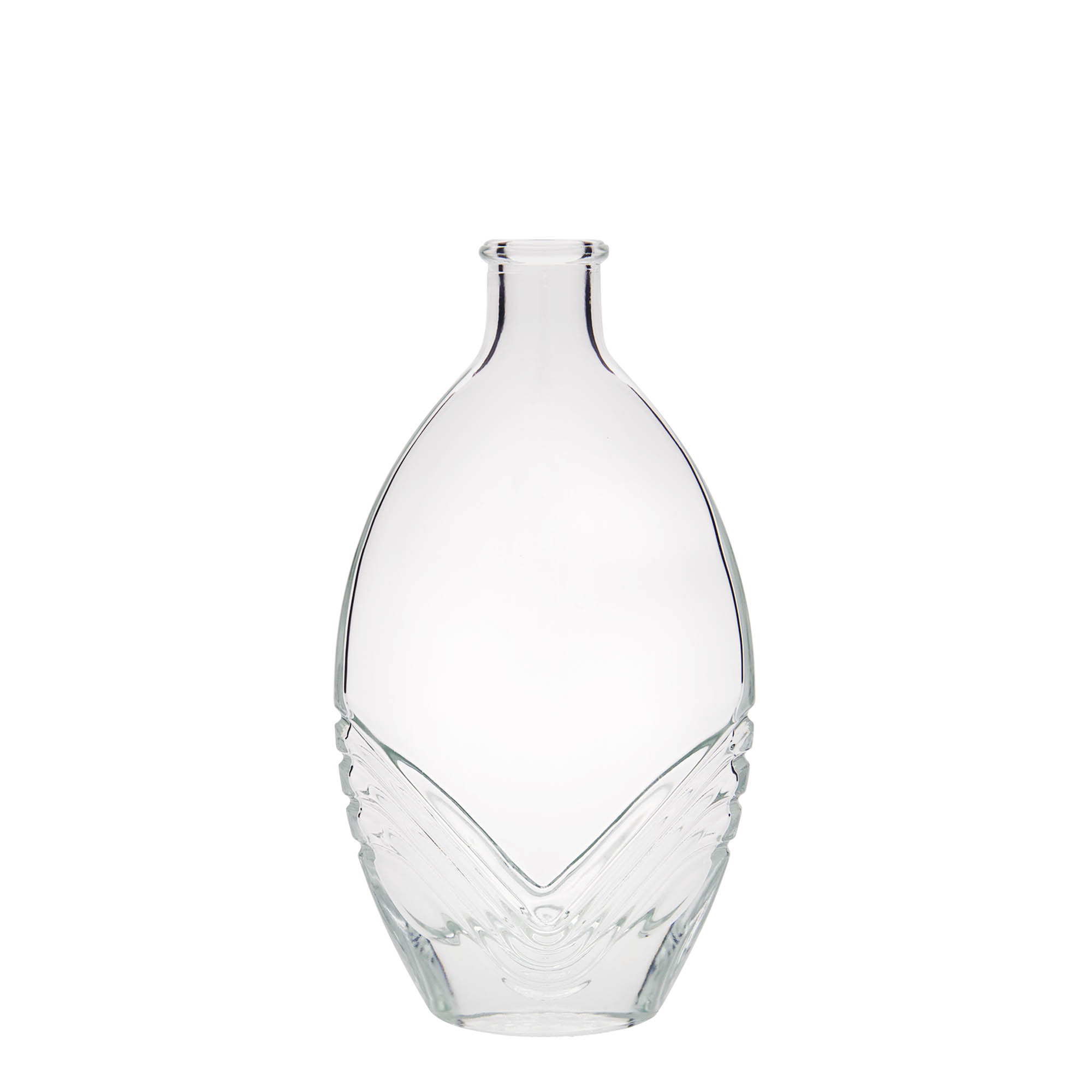 200 ml sklenená fľaša 'Florence', oválna, hrdlo: korkové 200 ml sklenená fľaša 'Florence', oválna, hrdlo: korkové