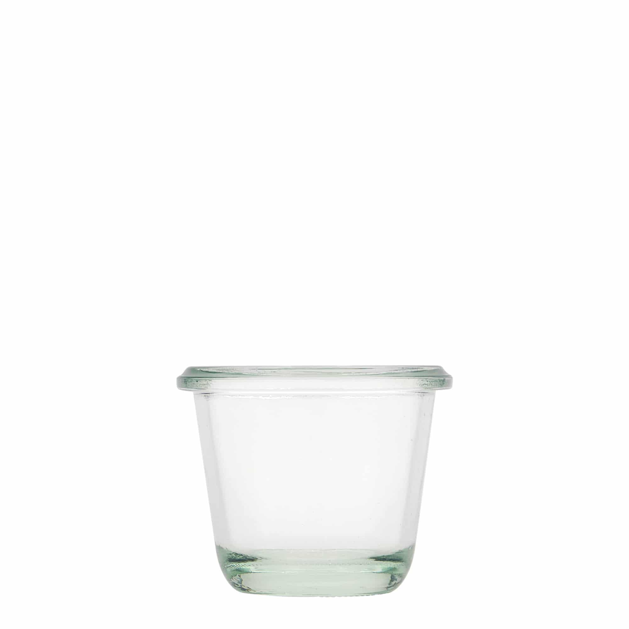 80 ml WECK-gurmánska nádoba, otvor: okrúhly okraj