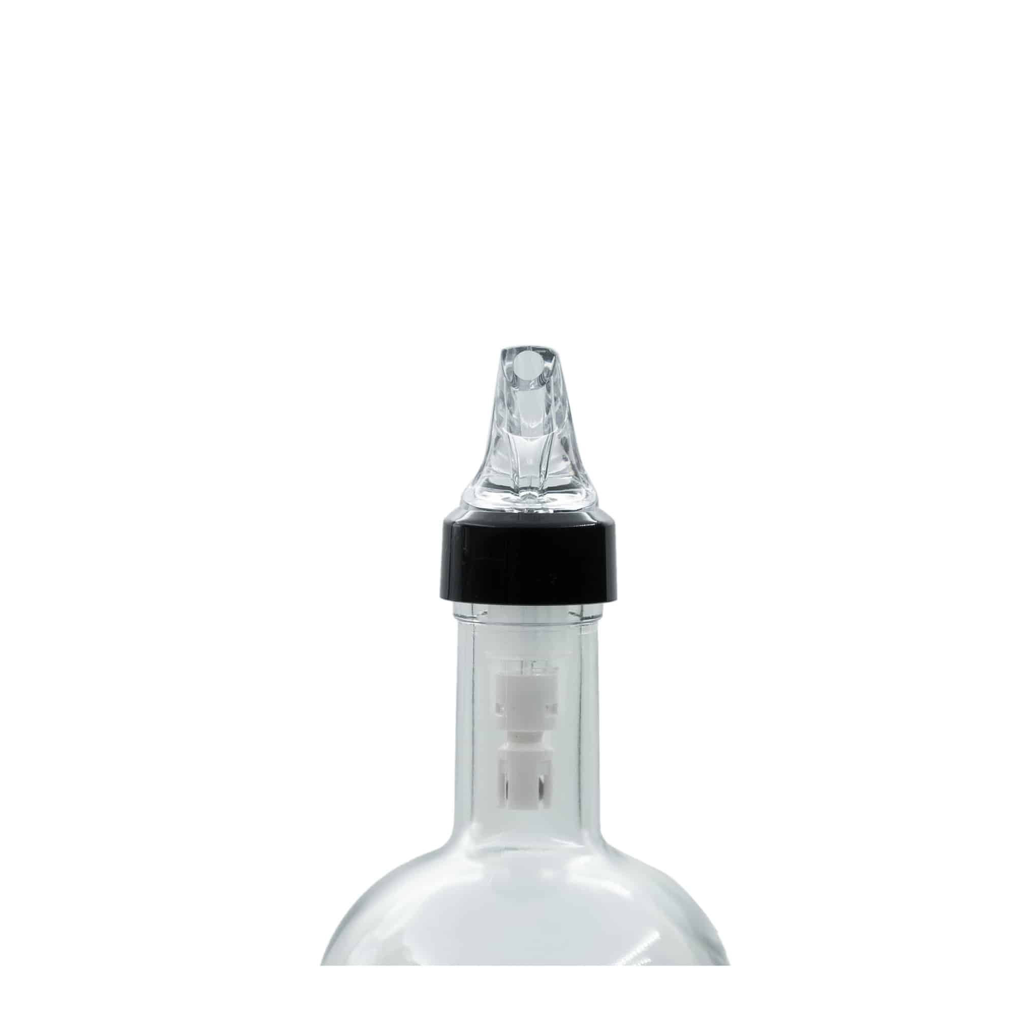 Dávkovač „Auto Pour“ 4 cl, PE-plast, priehľadný