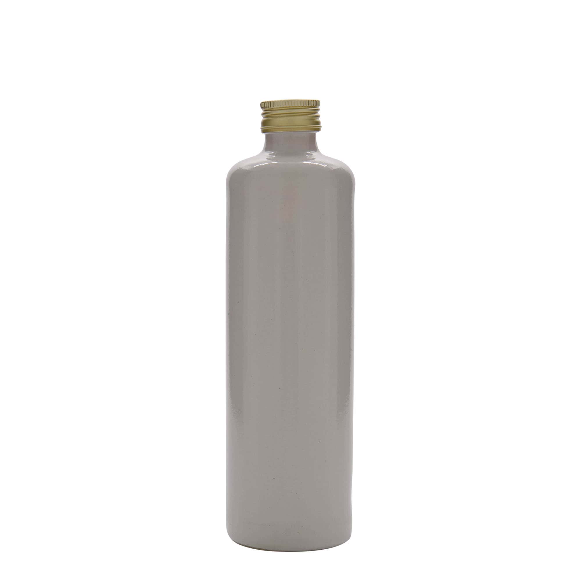 500 ml hlinený džbán, kamenina, biely, hrdlo: PP 31,5