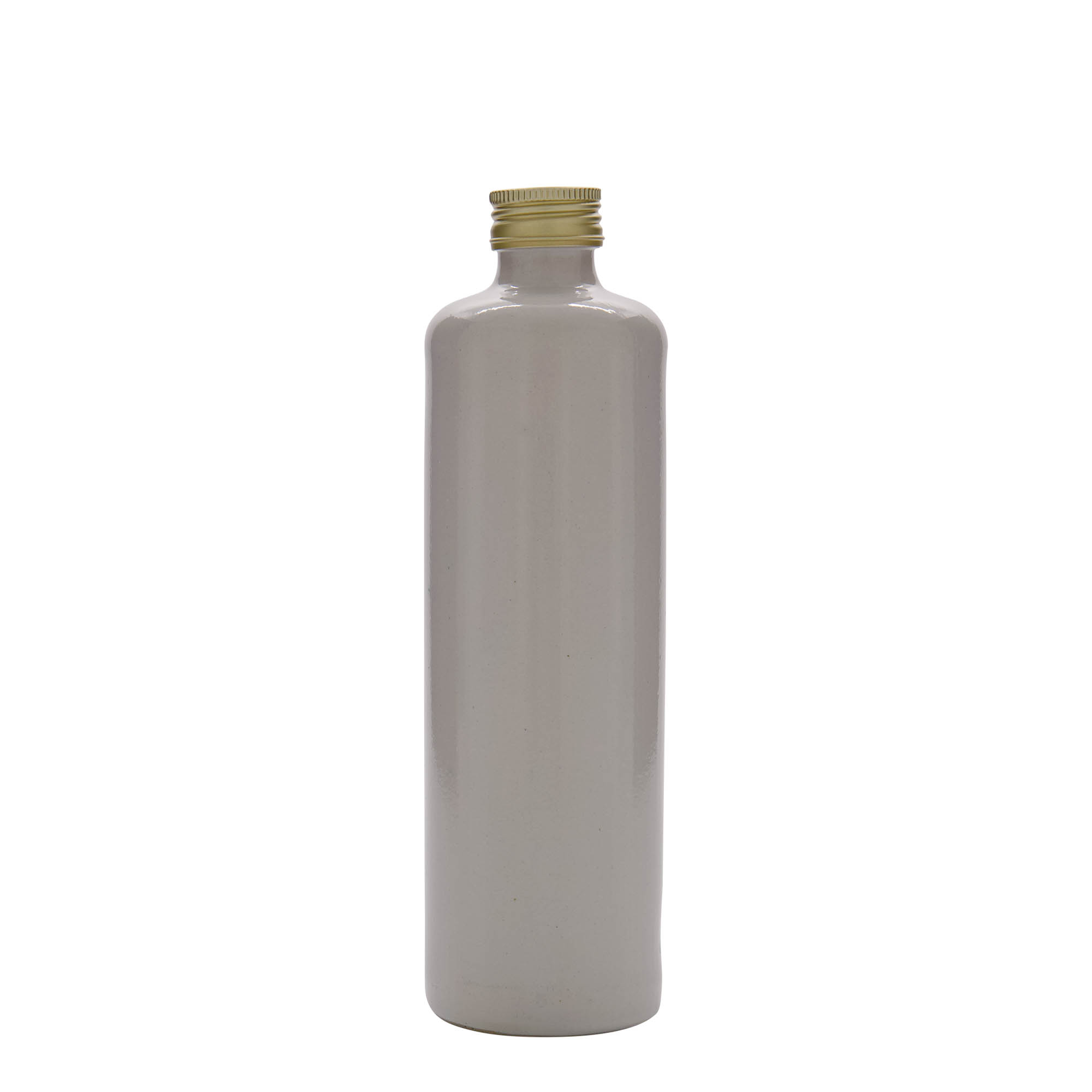 500 ml hlinený džbán, kamenina, biely, hrdlo: PP 31,5