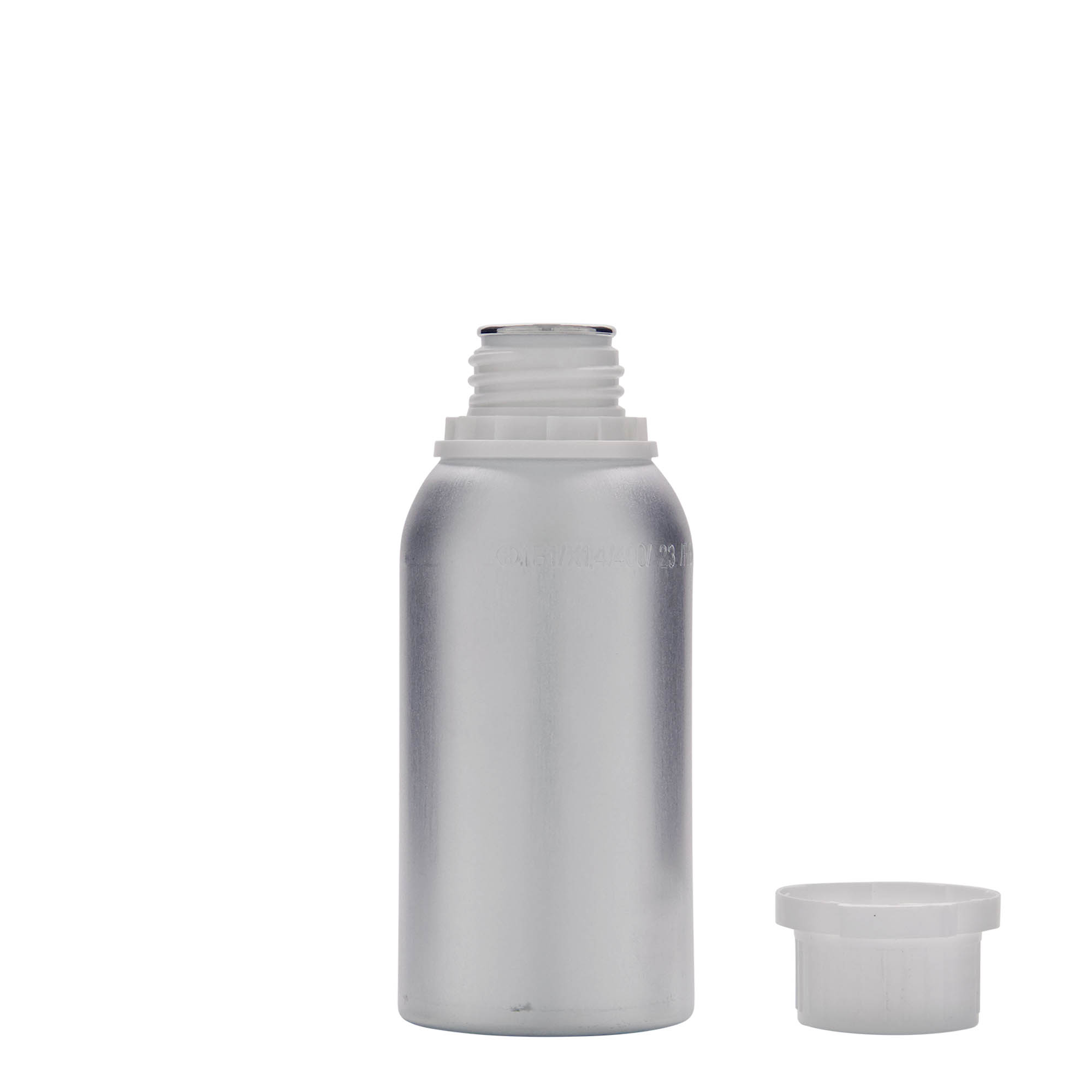 275 ml hliníková fľaša, kov, strieborná, hrdlo: DIN 32 275 ml hliníková fľaša, kov, strieborná, hrdlo: DIN 32