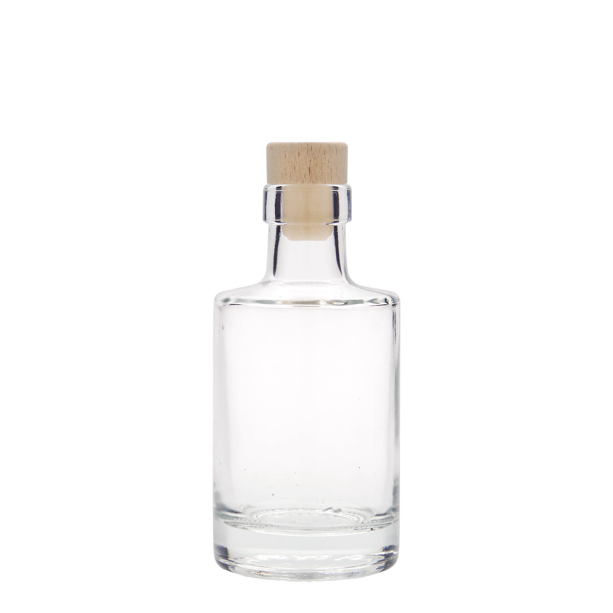 200 ml sklenená fľaša 'Aventura', hrdlo: korkové