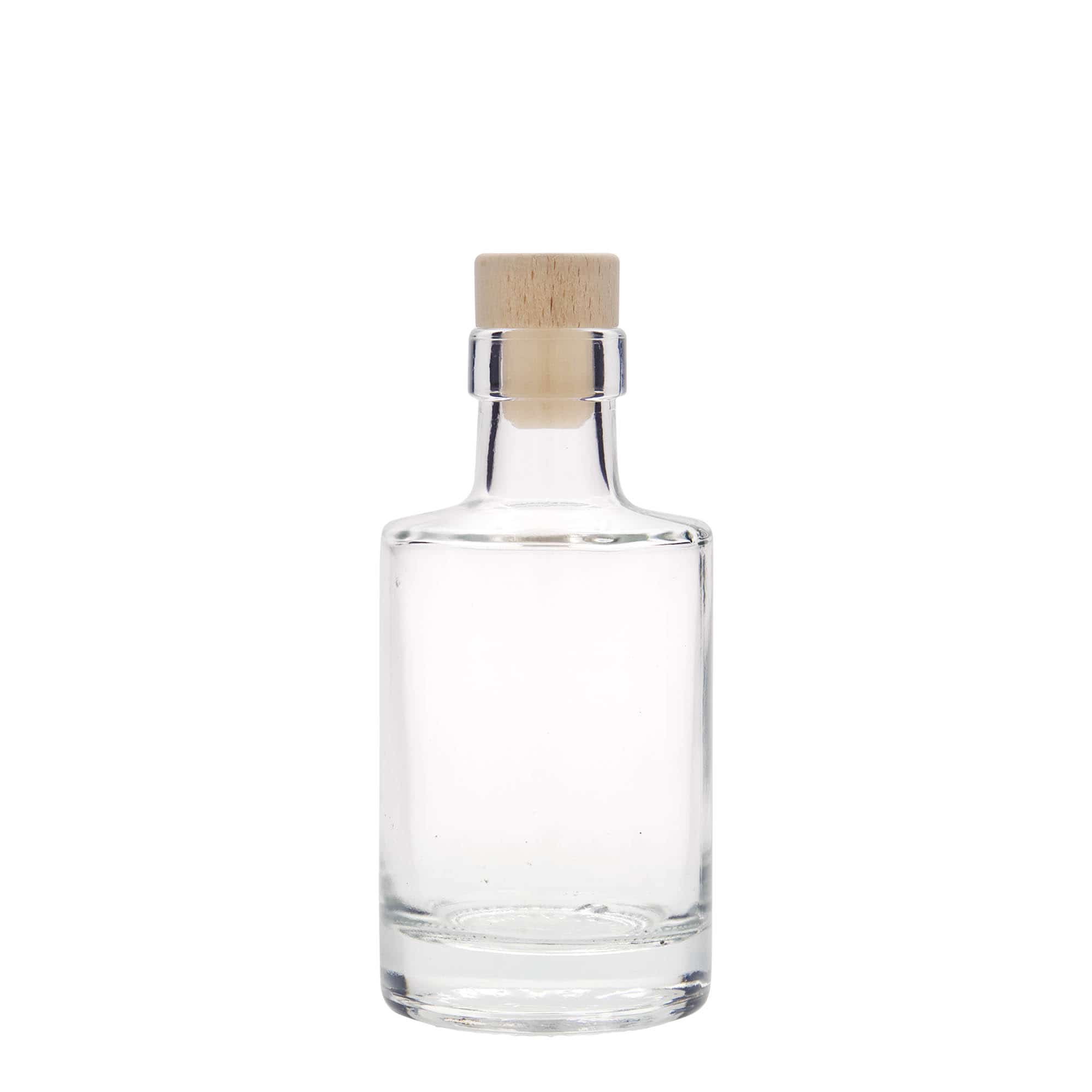 200 ml sklenená fľaša 'Aventura', hrdlo: korkové