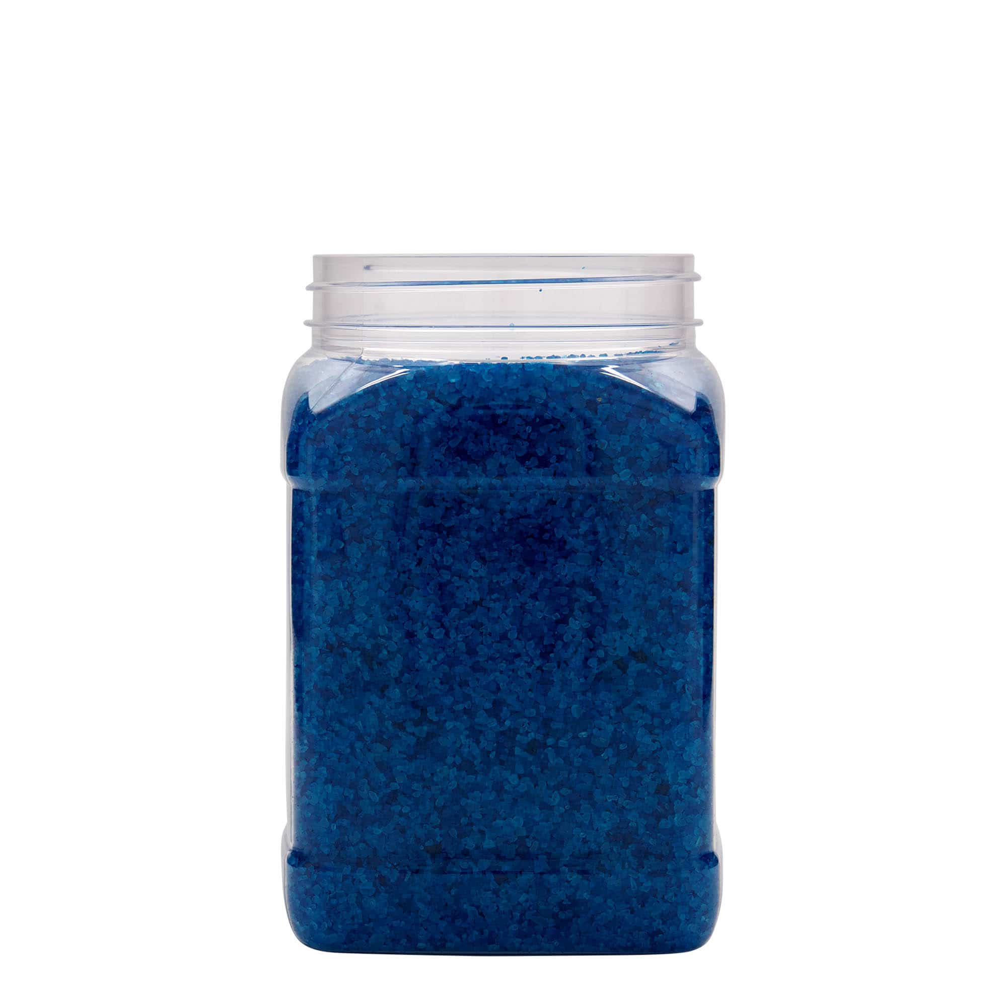 1 500 ml PET dóza „Dana“, štvorcová, plast, hrdlo: 100/400