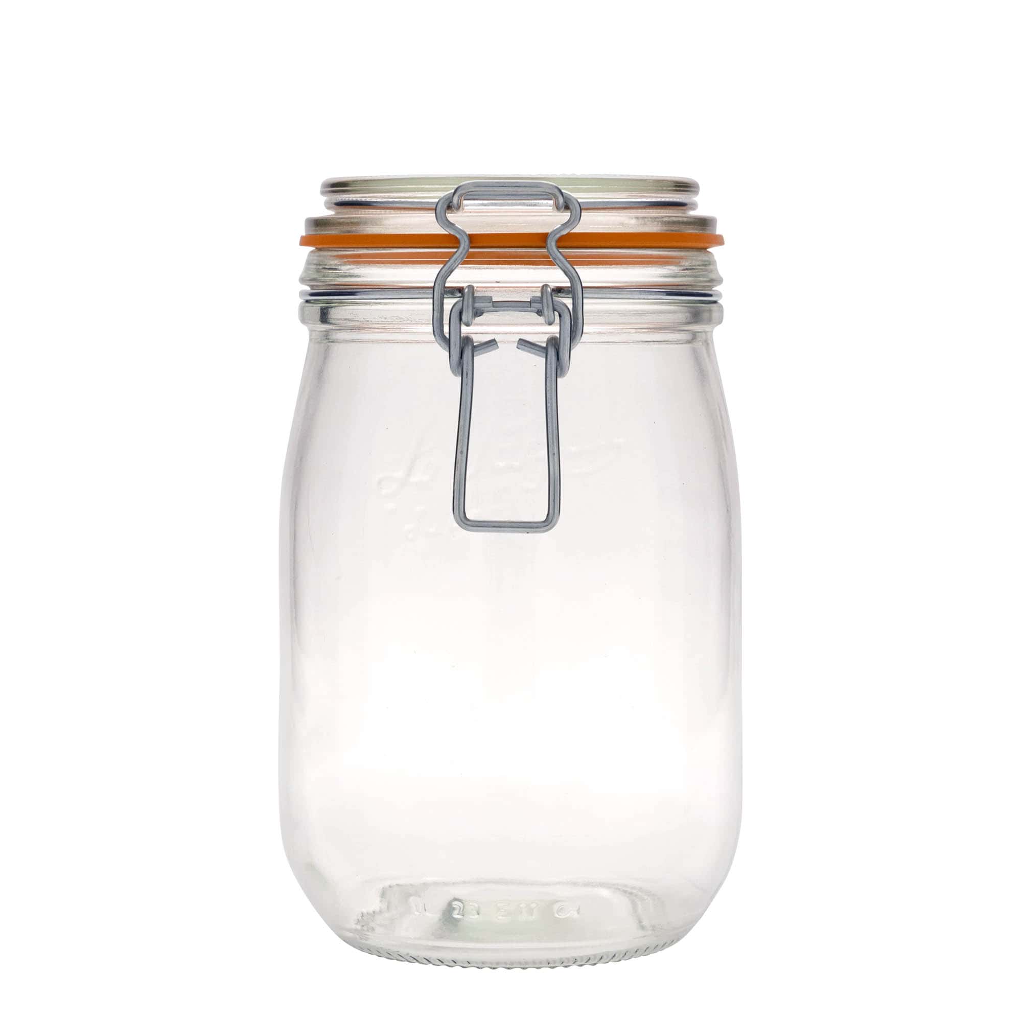 1 000 ml pohár so strmeňovým uzáverom „Le Parfait Super Bocal“, hrdlo: strmeňový uzáver 1 000 ml pohár so strmeňovým uzáverom „Le Parfait Super Bocal“, hrdlo: strmeňový uzáver