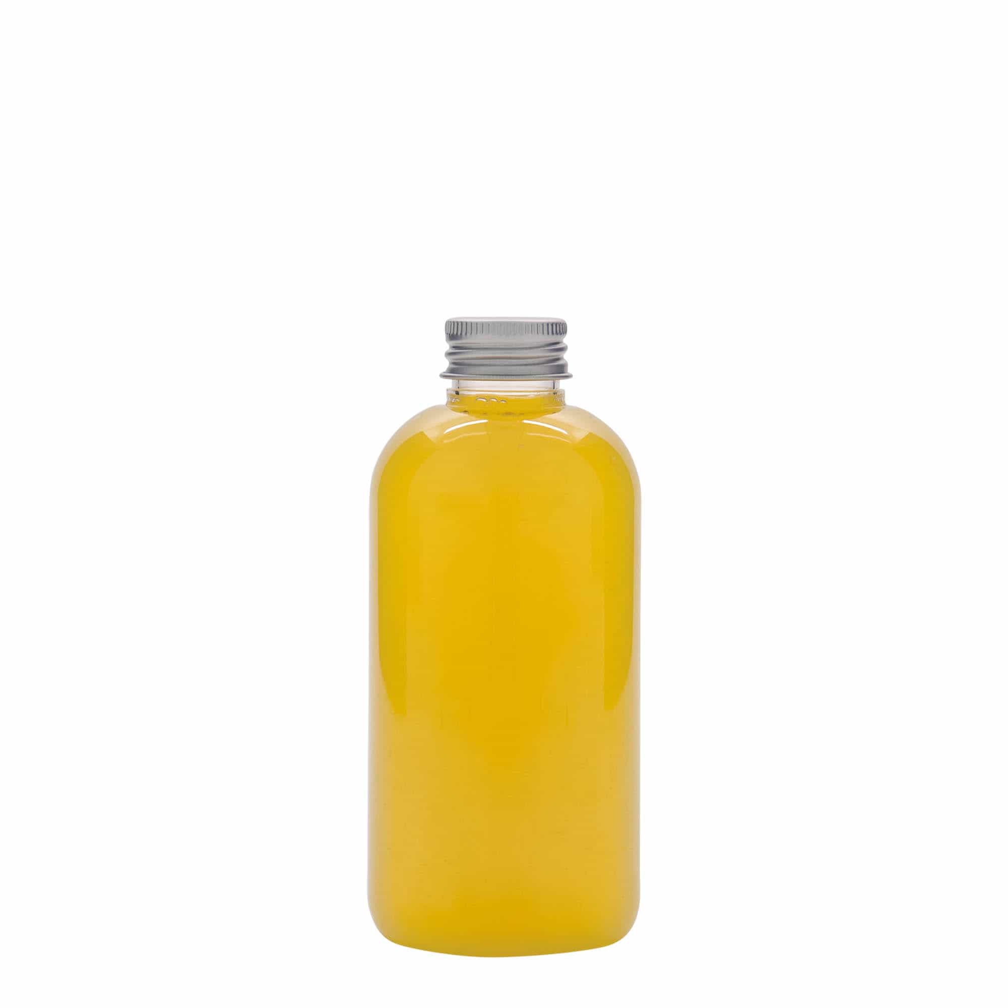 200 ml PET fľaša „Boston“, plast, hrdlo: GPI 24/410