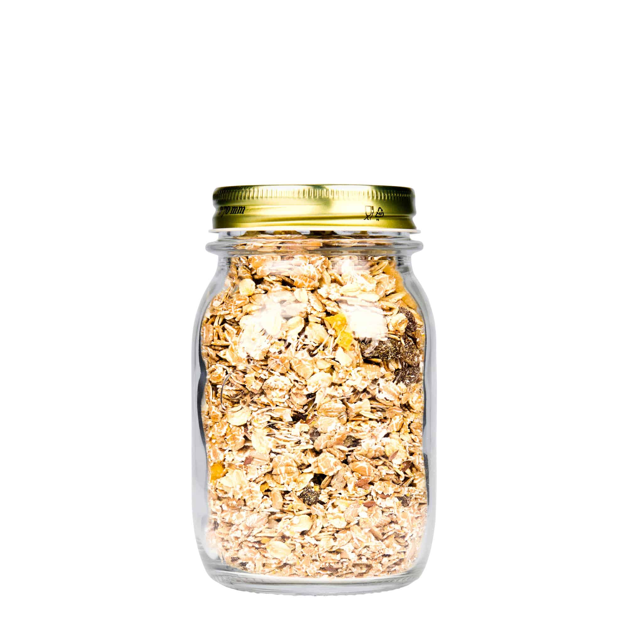 500 ml sklenená nádoba 'Quattro Stagioni', hrdlo: skrutkovací uzáver