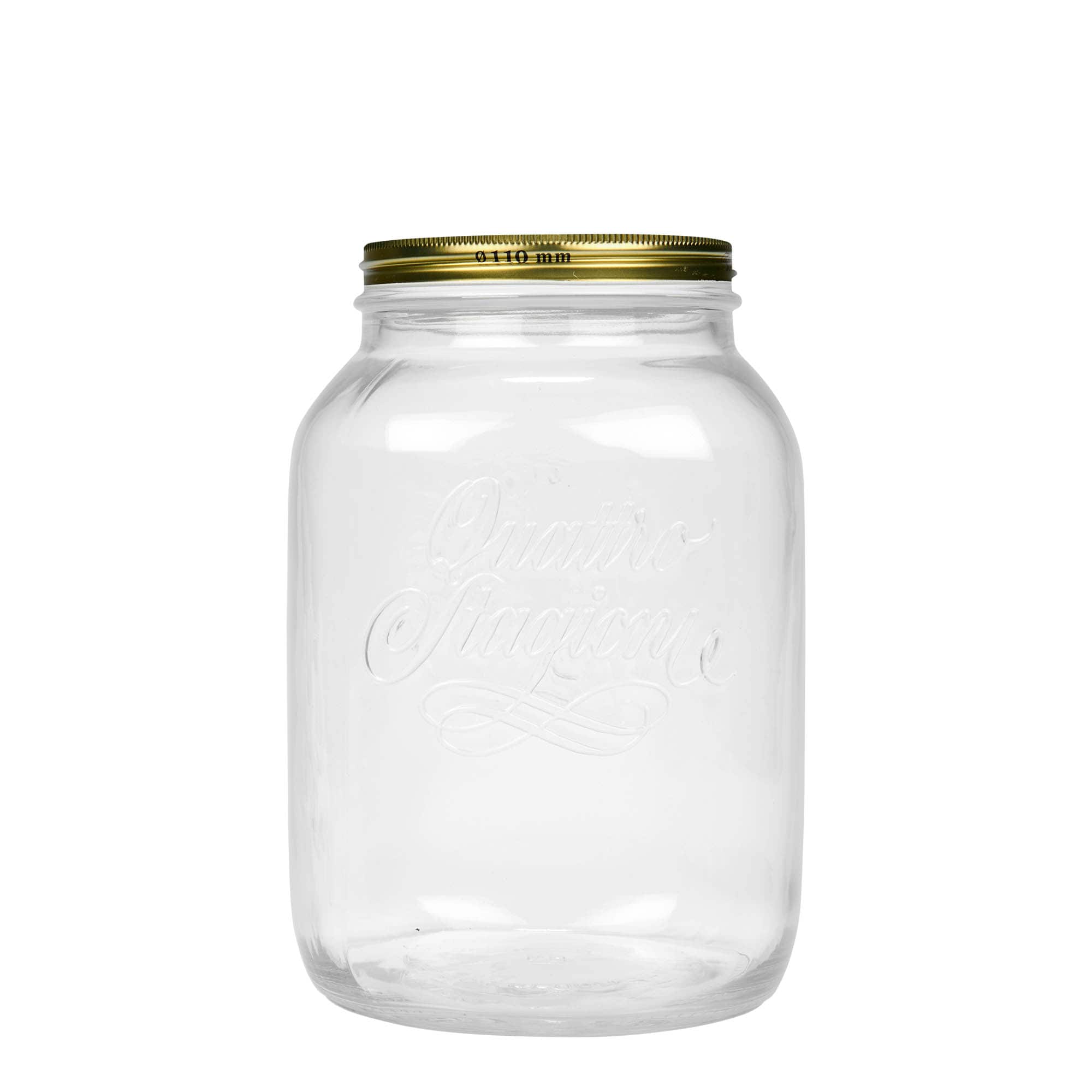 3 000 ml pohár „Quattro Stagioni“, hrdlo: skrutkovací uzáver 3 000 ml pohár „Quattro Stagioni“, hrdlo: skrutkovací uzáver