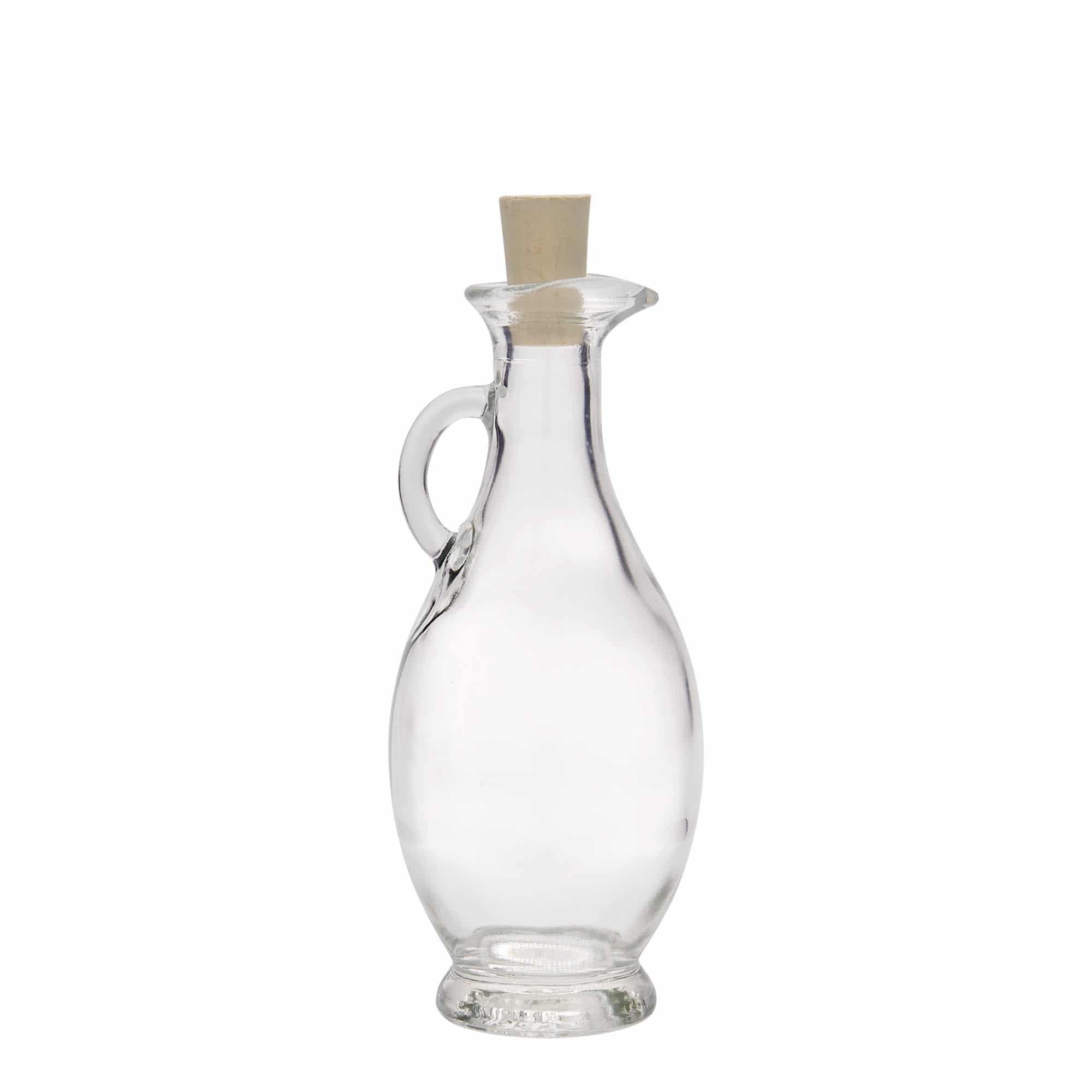 250 ml fľaša na ocot/olej „Egizia“, hrdlo: korok