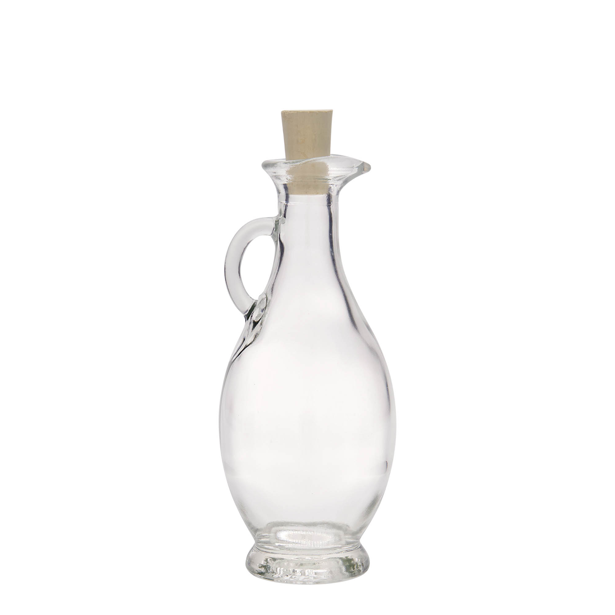250 ml fľaša na ocot/olej 'Egizia', hrdlo: korkové 250 ml fľaša na ocot/olej 'Egizia', hrdlo: korkové
