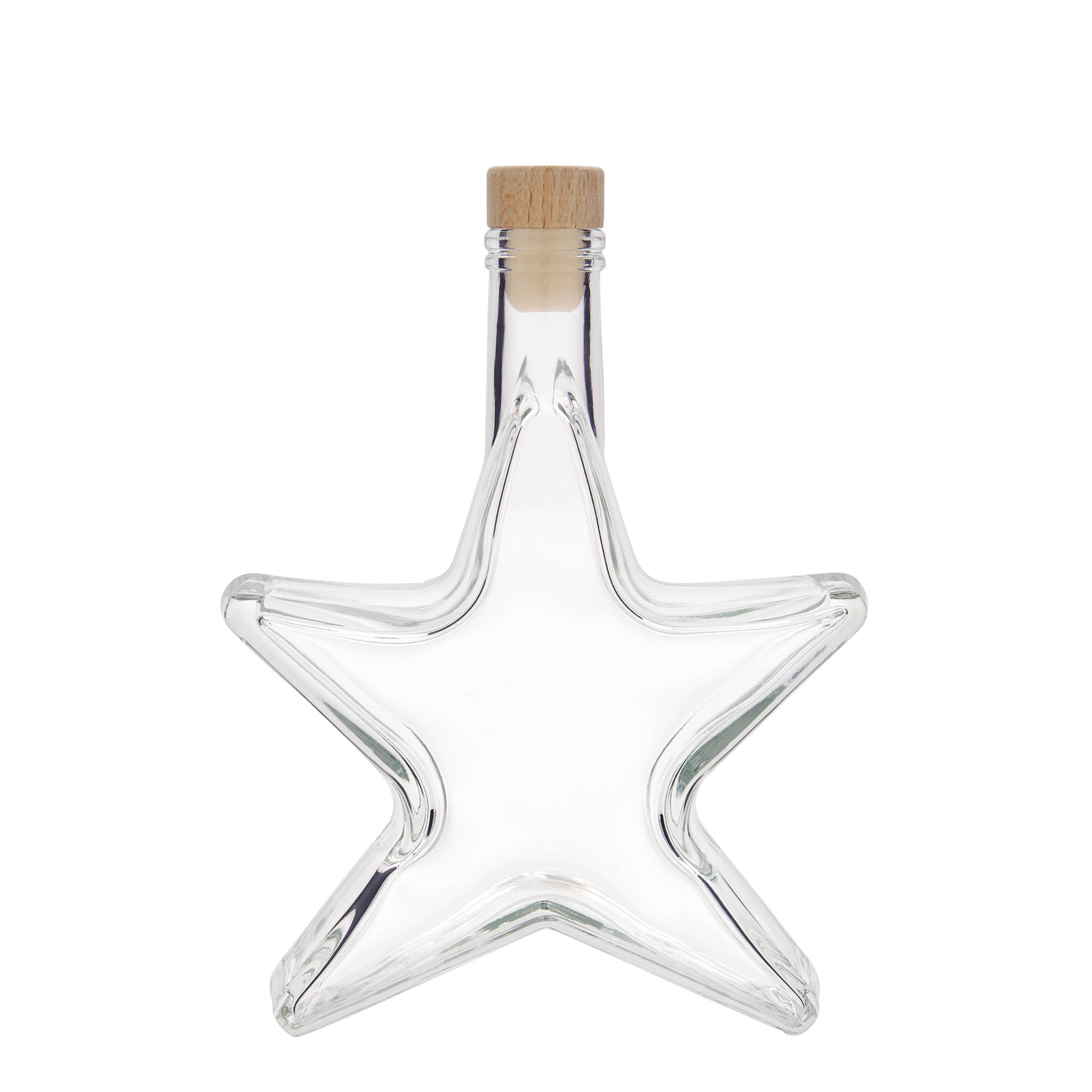 350 ml sklenená fľaša 'Stern', hrdlo: korok 350 ml sklenená fľaša 'Stern', hrdlo: korok