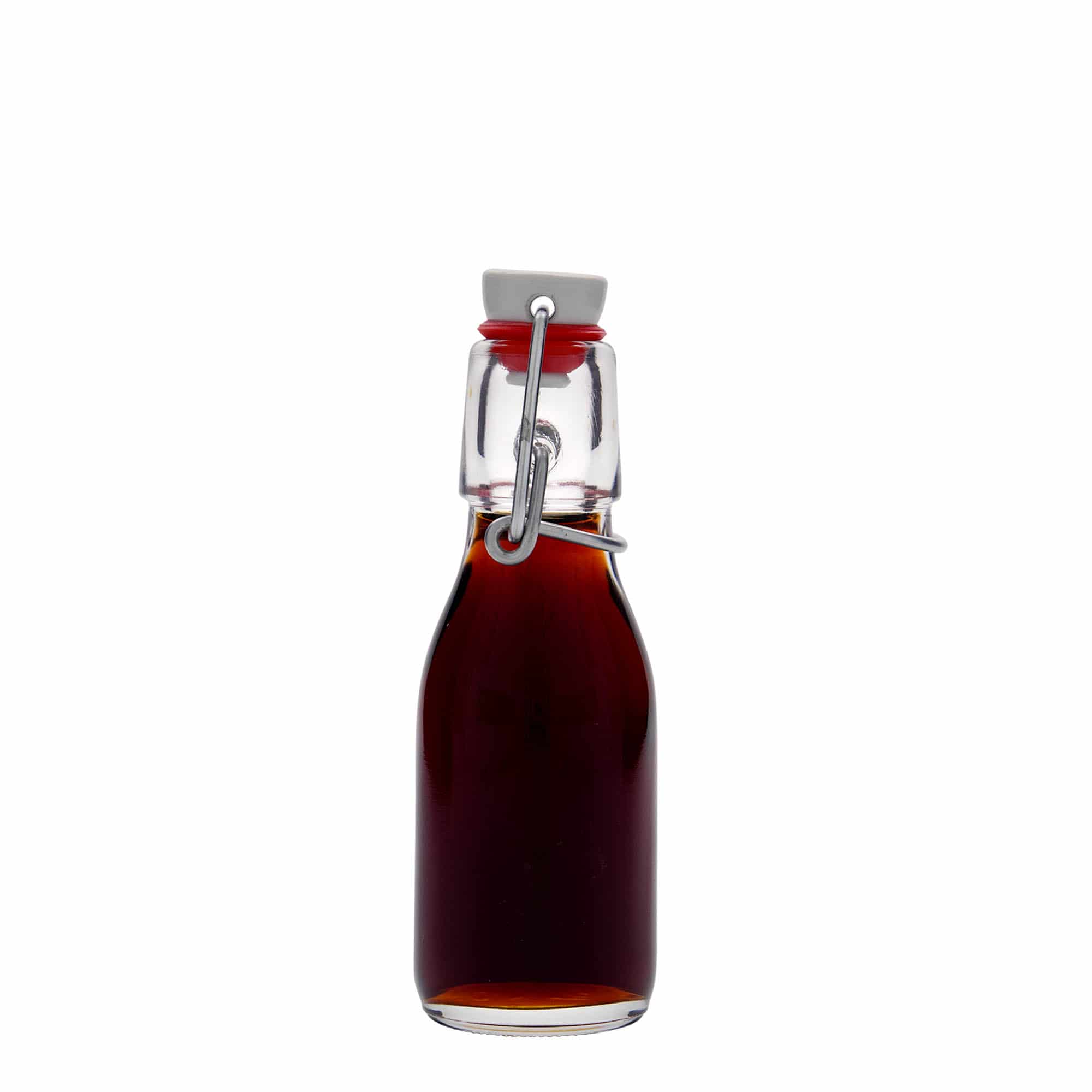 100 ml sklenená fľaša 'Paul', hrdlo: pákové uzáver 100 ml sklenená fľaša 'Paul', hrdlo: pákové uzáver