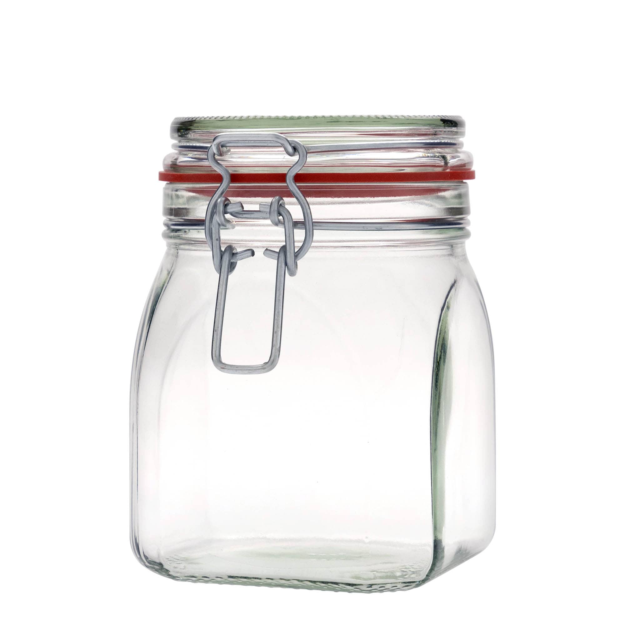 900 ml drôtový uzáver, štvorcový, hrdlo: drôtový uzáver