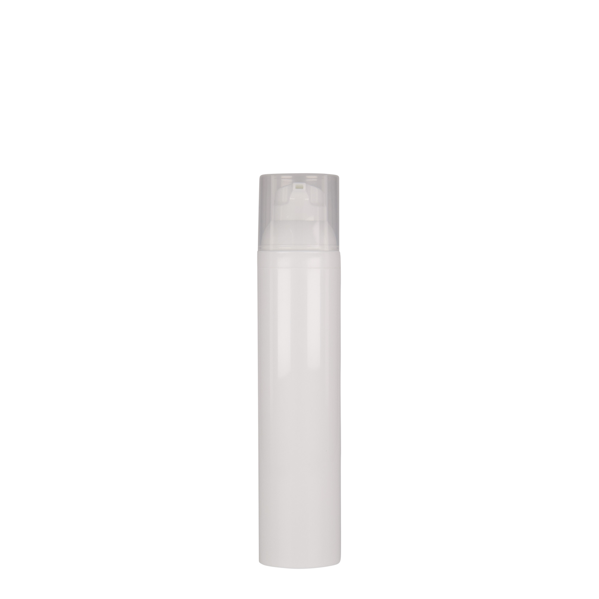 100 ml bezvzduchový dávkovač 'Mezzo', PP-plast, biely 100 ml bezvzduchový dávkovač 'Mezzo', PP-plast, biely