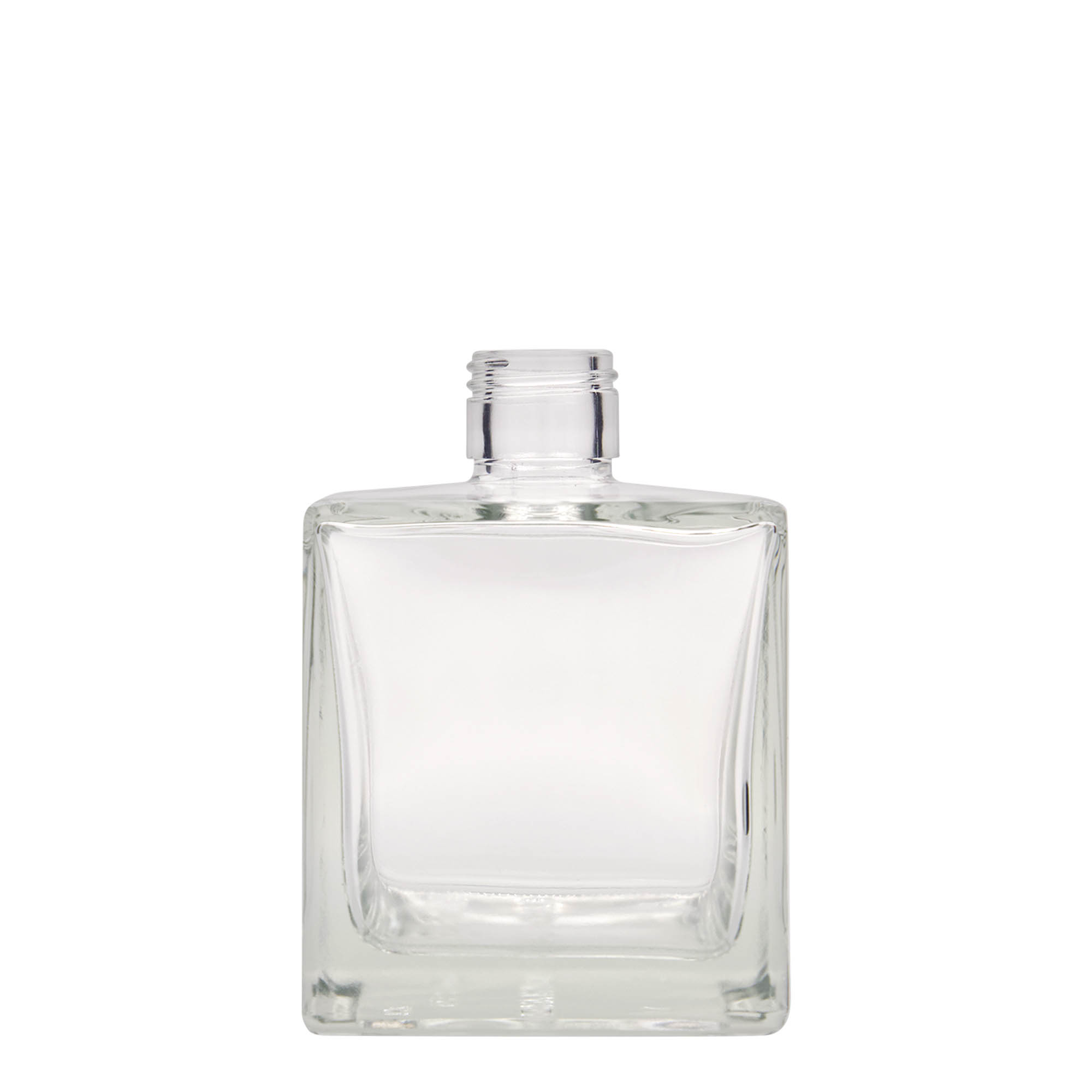 500 ml sklenená fľaša 'Cube', štvorcová, hrdlo: PP 31,5 500 ml sklenená fľaša 'Cube', štvorcová, hrdlo: PP 31,5