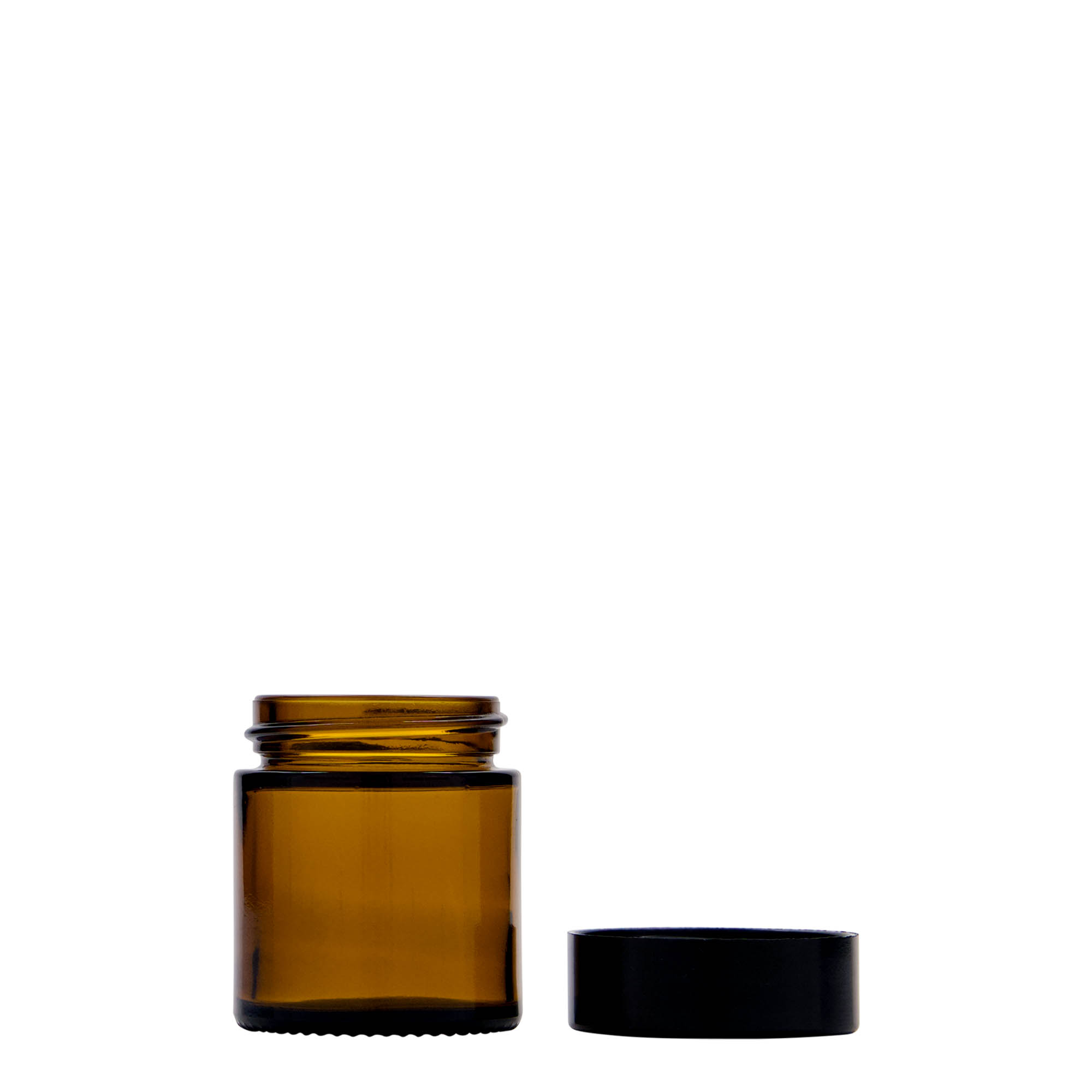 30 ml téglik 'Brown Line', sklo, hnedý, hrdlo: závitové uzáver