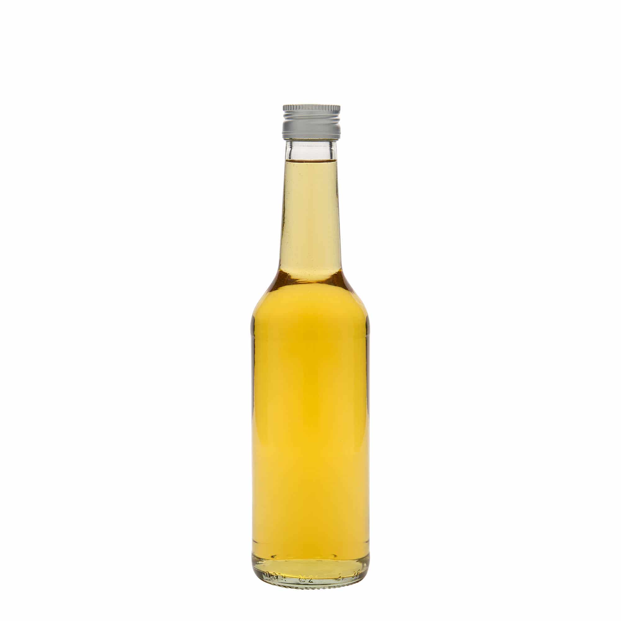 350 ml sklená fľaša rovné hrdlo, hrdlo: PP 28