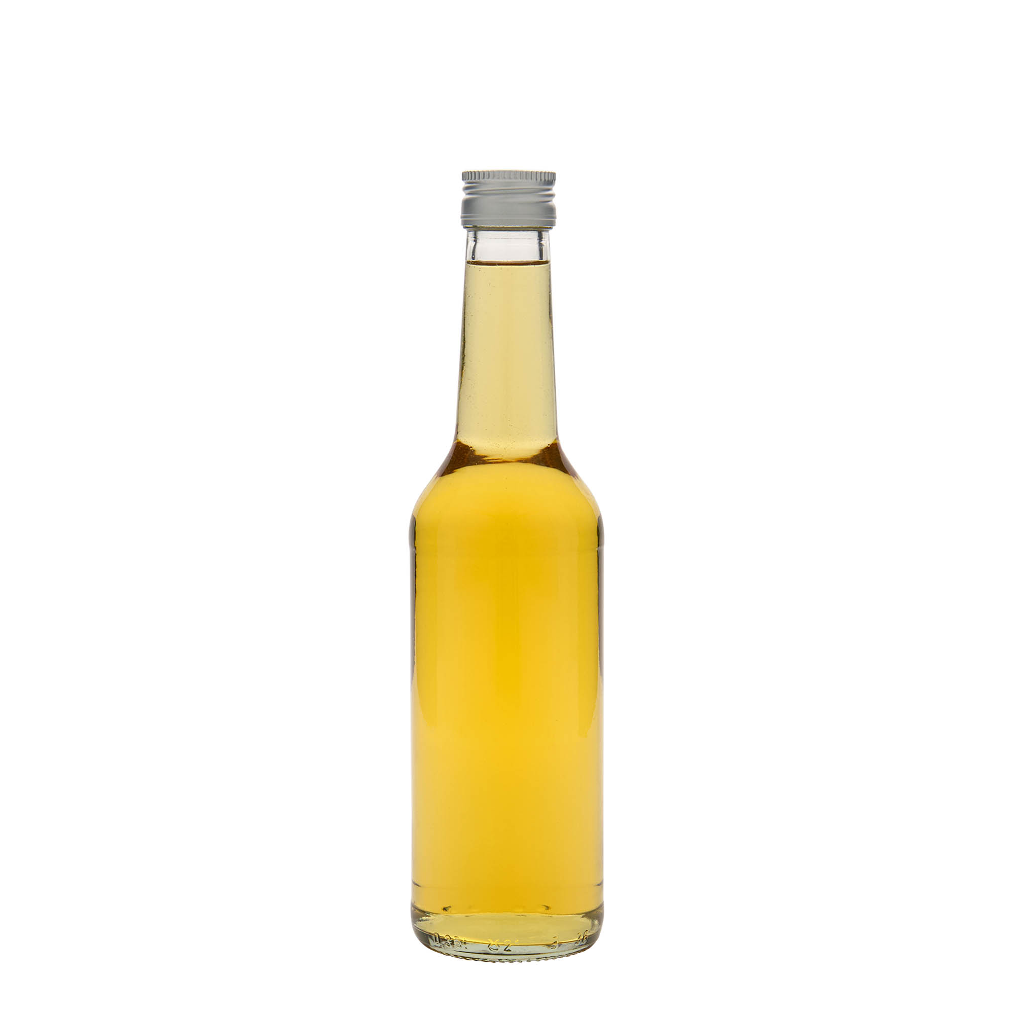 350 ml sklenená fľaša s priamym hrdlom, hrdlo: PP 28