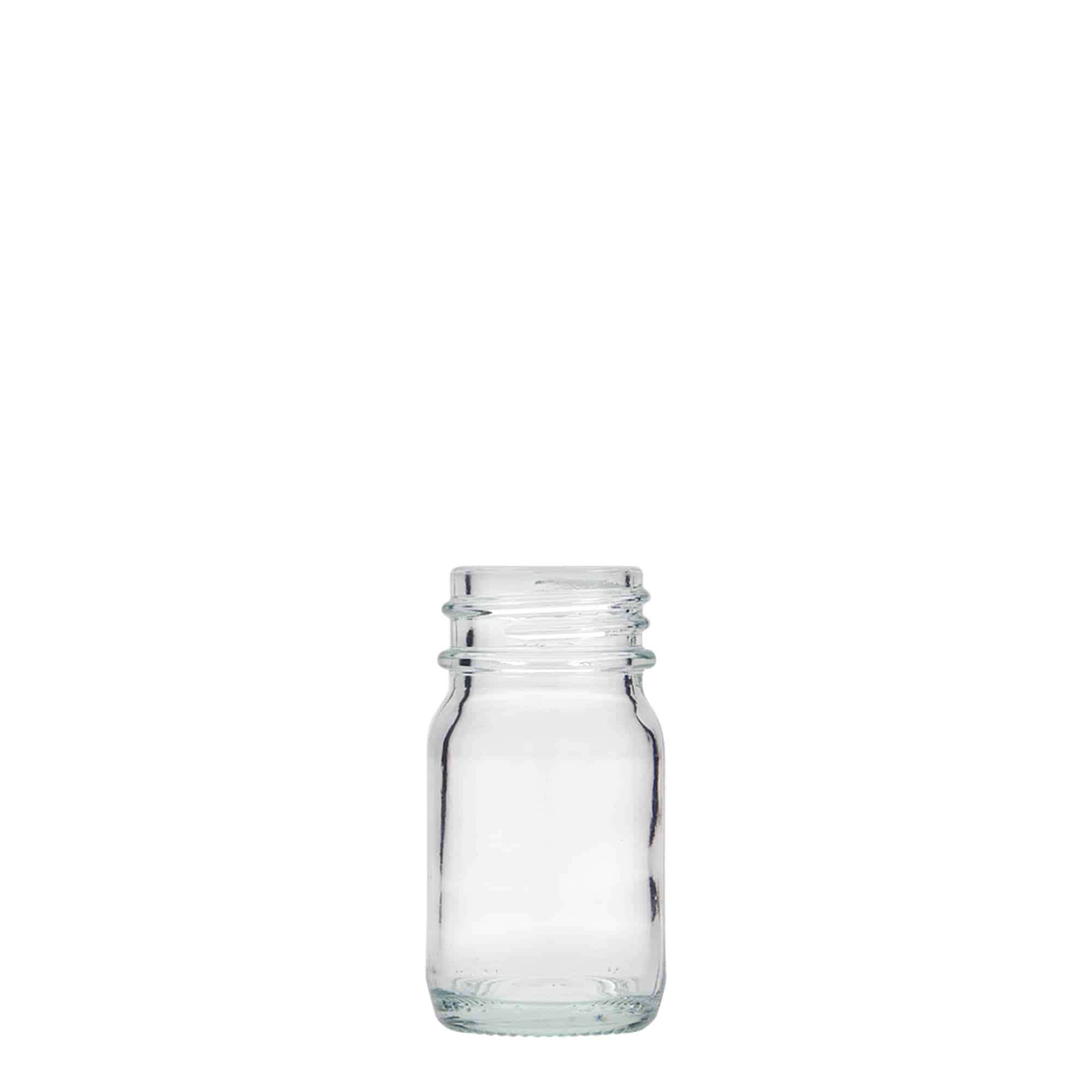 30 ml širokohrdlá fľaša, hrdlo: DIN 32