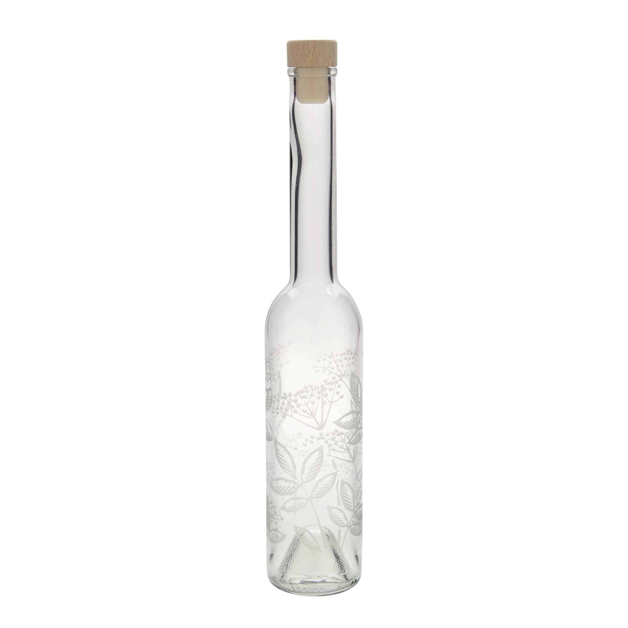 350 ml sklená fľaša „Opera“, motív: baza, hrdlo: korok