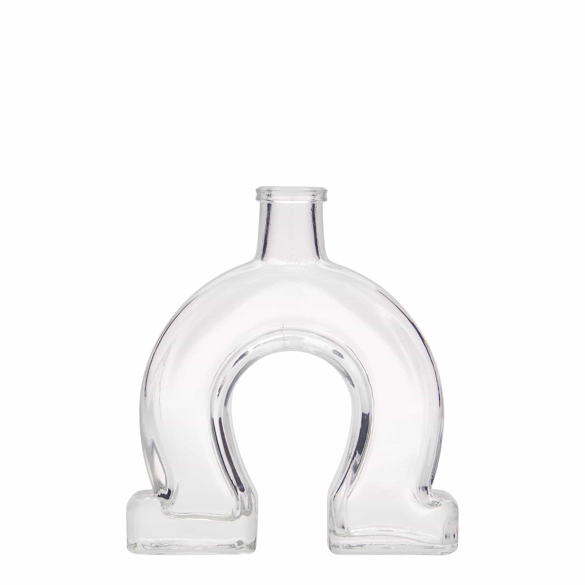 100 ml sklená fľaša „Podkova“, hrdlo: korok 100 ml sklená fľaša „Podkova“, hrdlo: korok