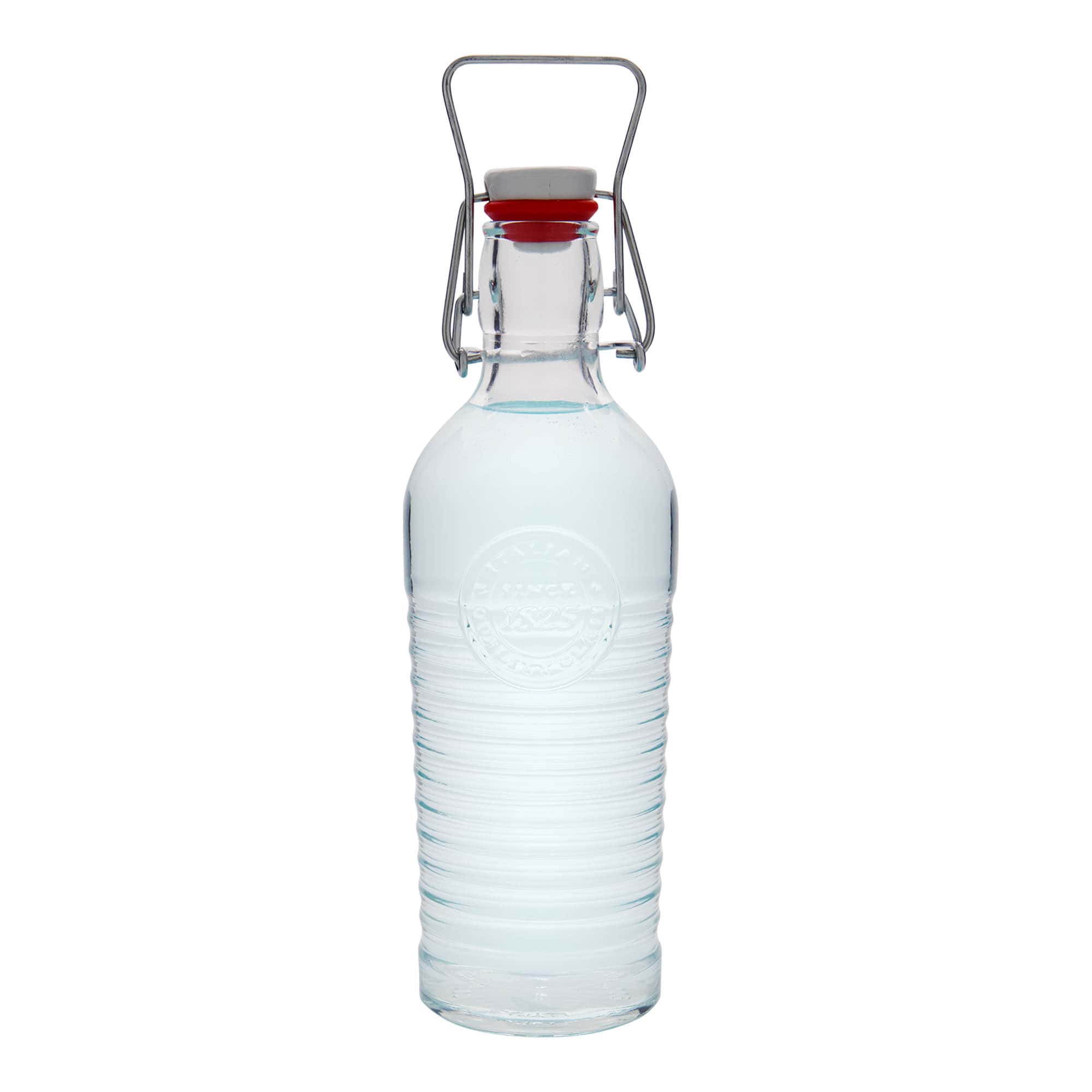 750 ml sklenená fľaša 'Officina 1825', hrdlo: pákové uzáver