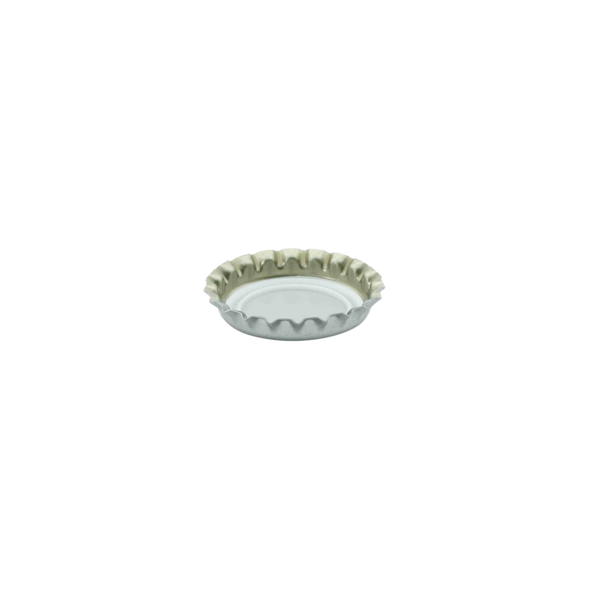 Štuple 26 mm, kov, strieborná farba Štuple 26 mm, kov, strieborná farba