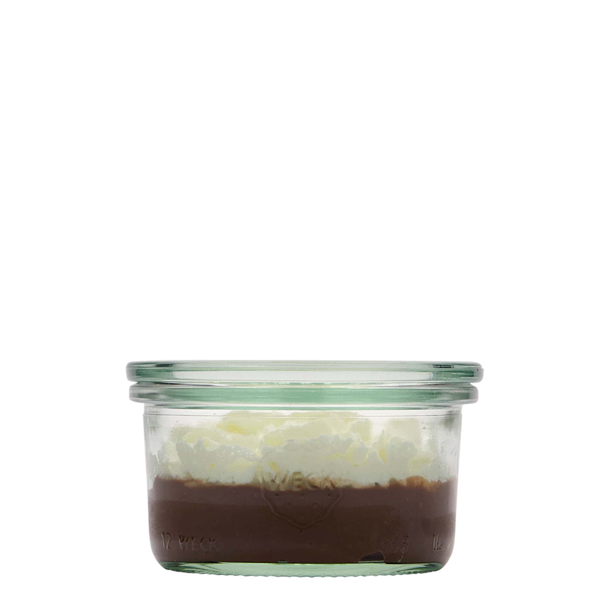 165 ml WECK zaváracie poháre, otvor: okrúhly okraj