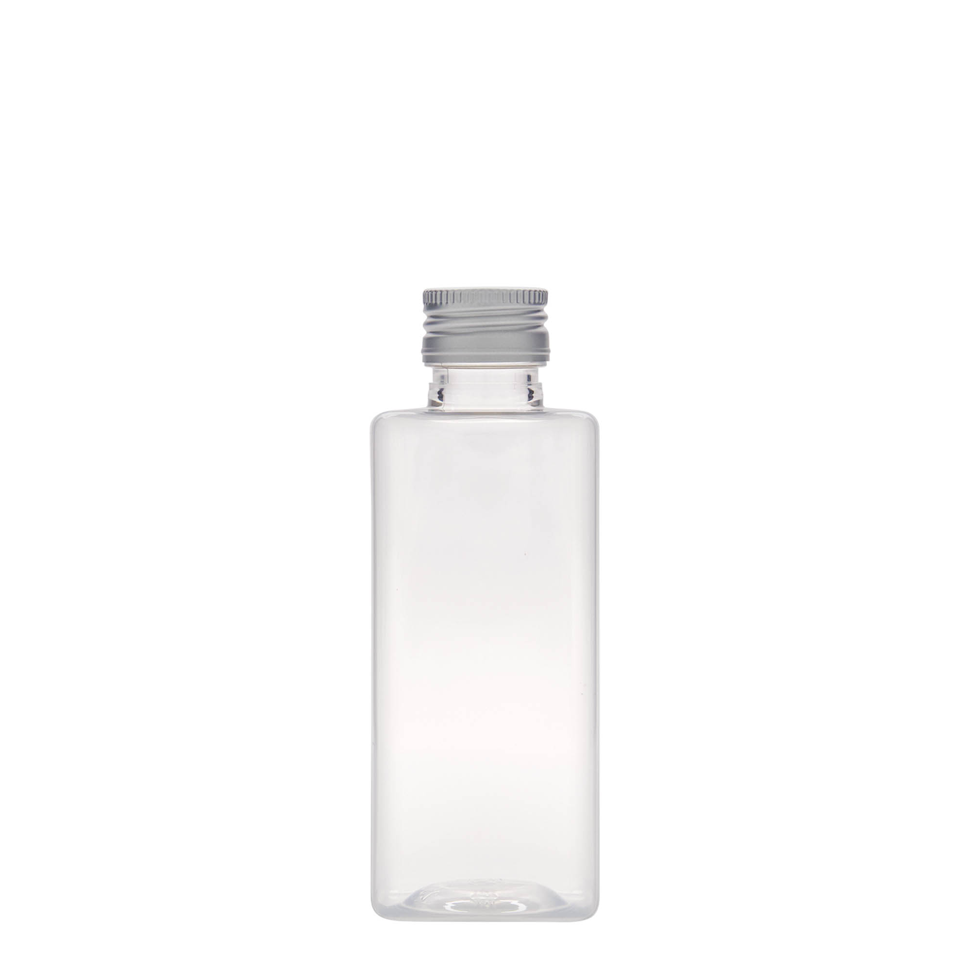 250 ml PET fľaša 'Karl', štvorcová, plast, hrdlo: PP 28