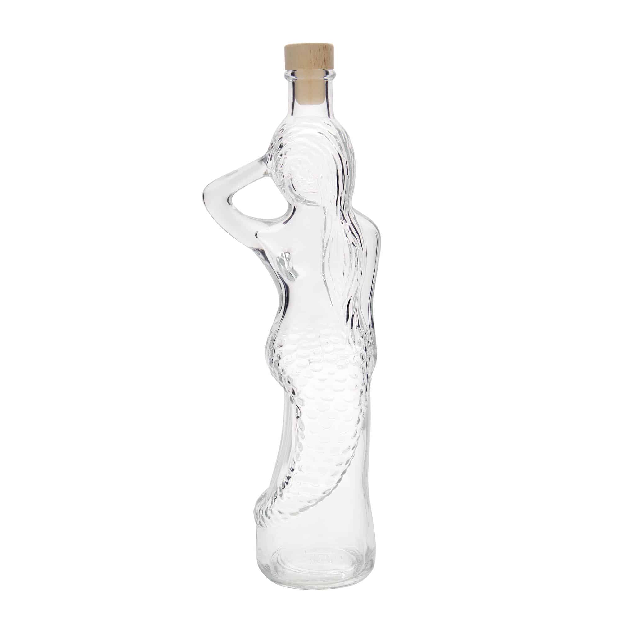500 ml sklená fľaša „Morská panna“, hrdlo: korok