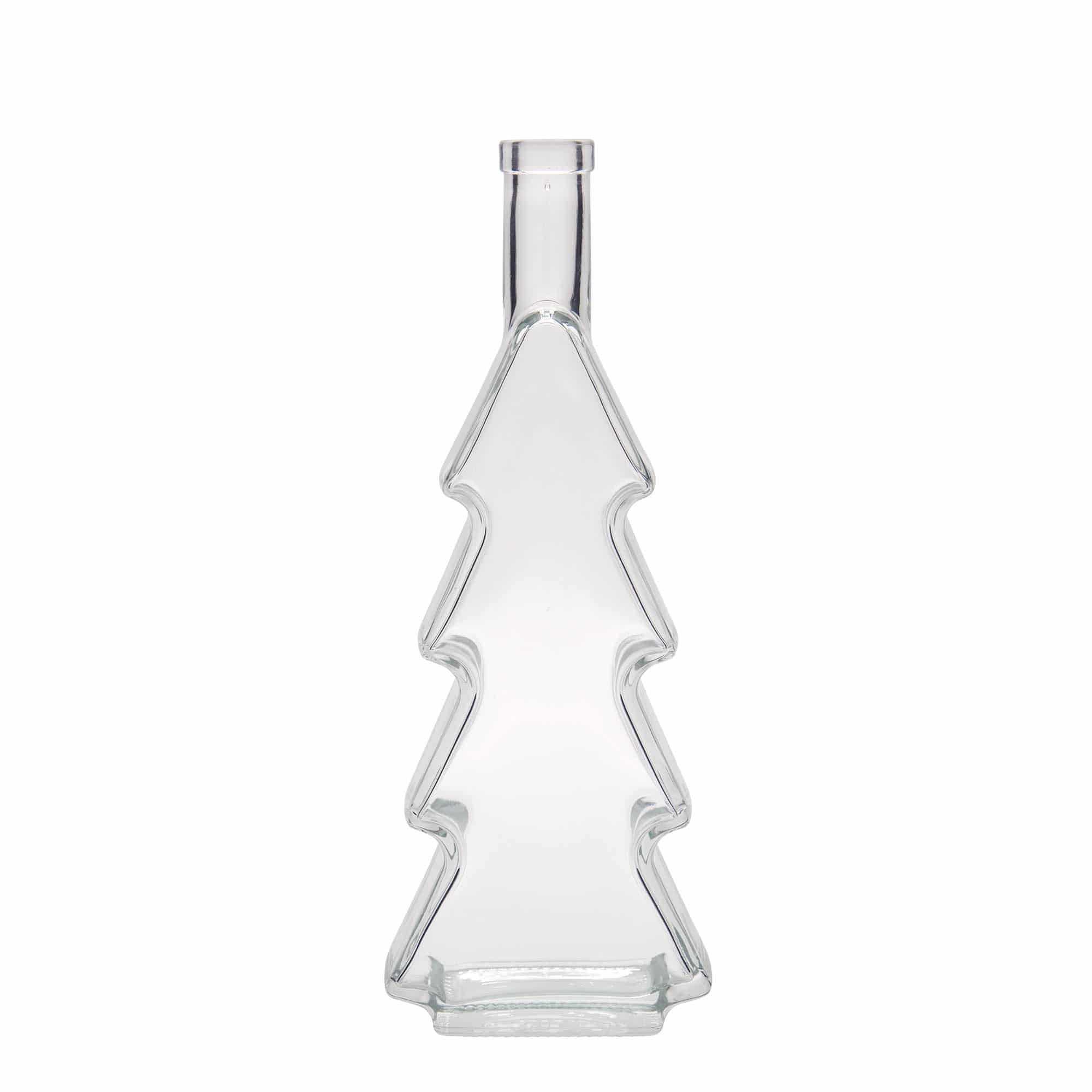 500 ml sklená fľaša „Vianočná jedlička“, hrdlo: korok 500 ml sklená fľaša „Vianočná jedlička“, hrdlo: korok
