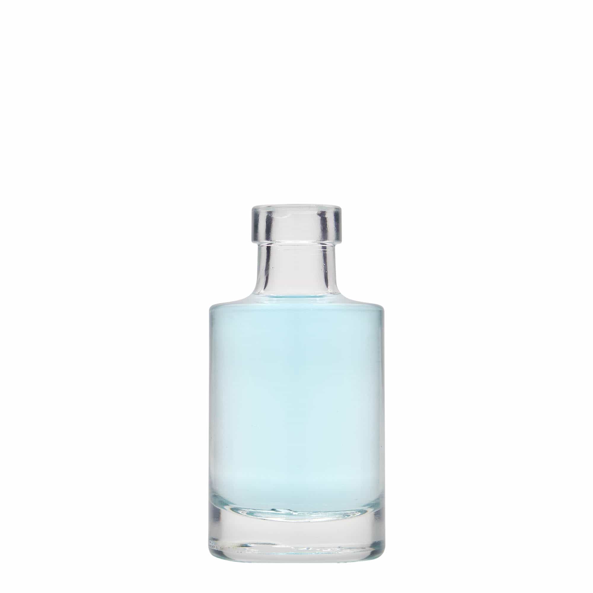 100 ml sklenená fľaša 'Aventura', hrdlo: korkové 100 ml sklenená fľaša 'Aventura', hrdlo: korkové