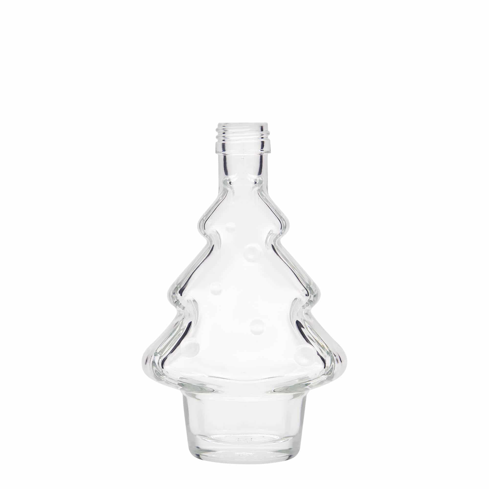 200 ml sklená fľaša „Vianočná jedlička“, hrdlo: PP 28 200 ml sklená fľaša „Vianočná jedlička“, hrdlo: PP 28