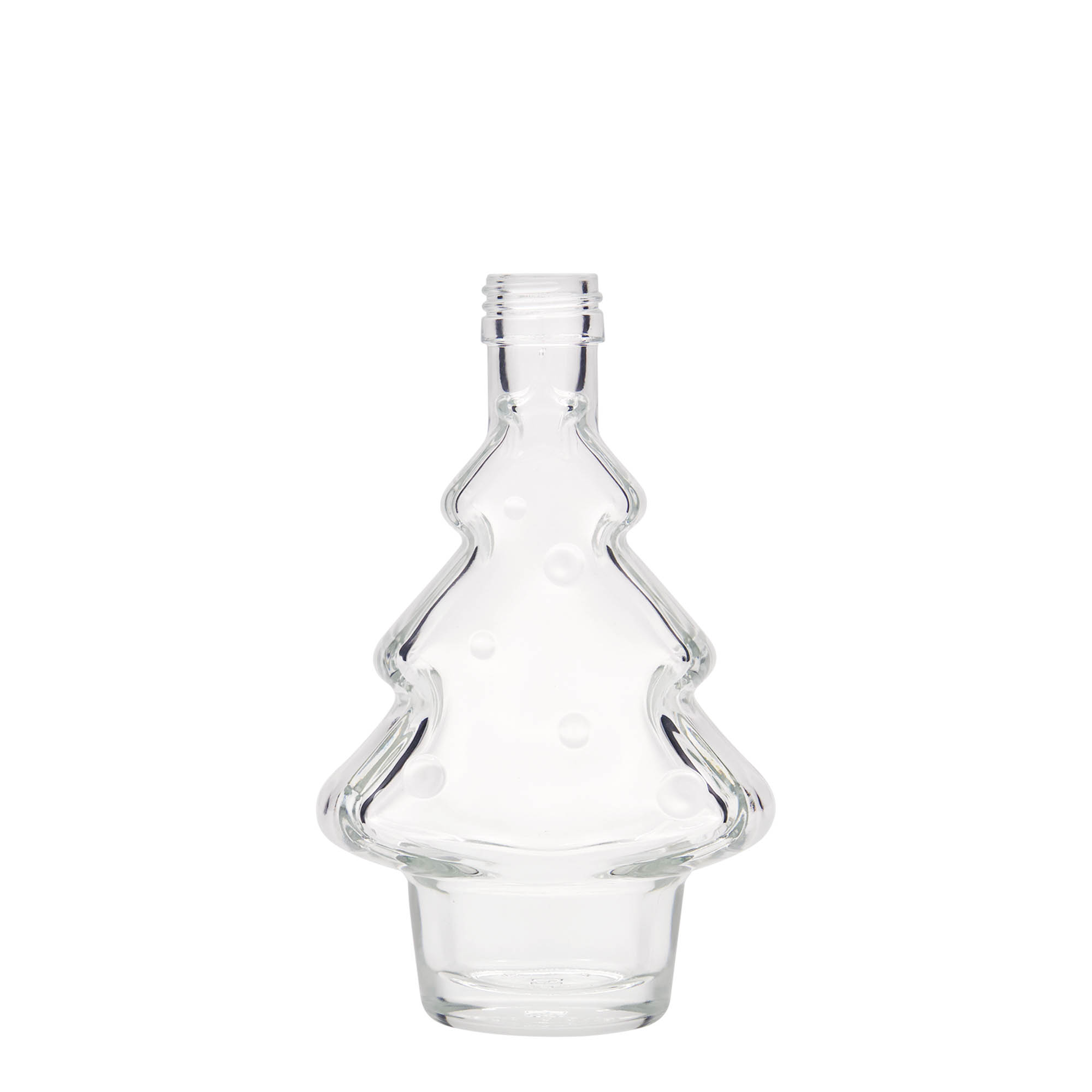 200 ml sklenená fľaša 'Tannenbaum', hrdlo: PP 28